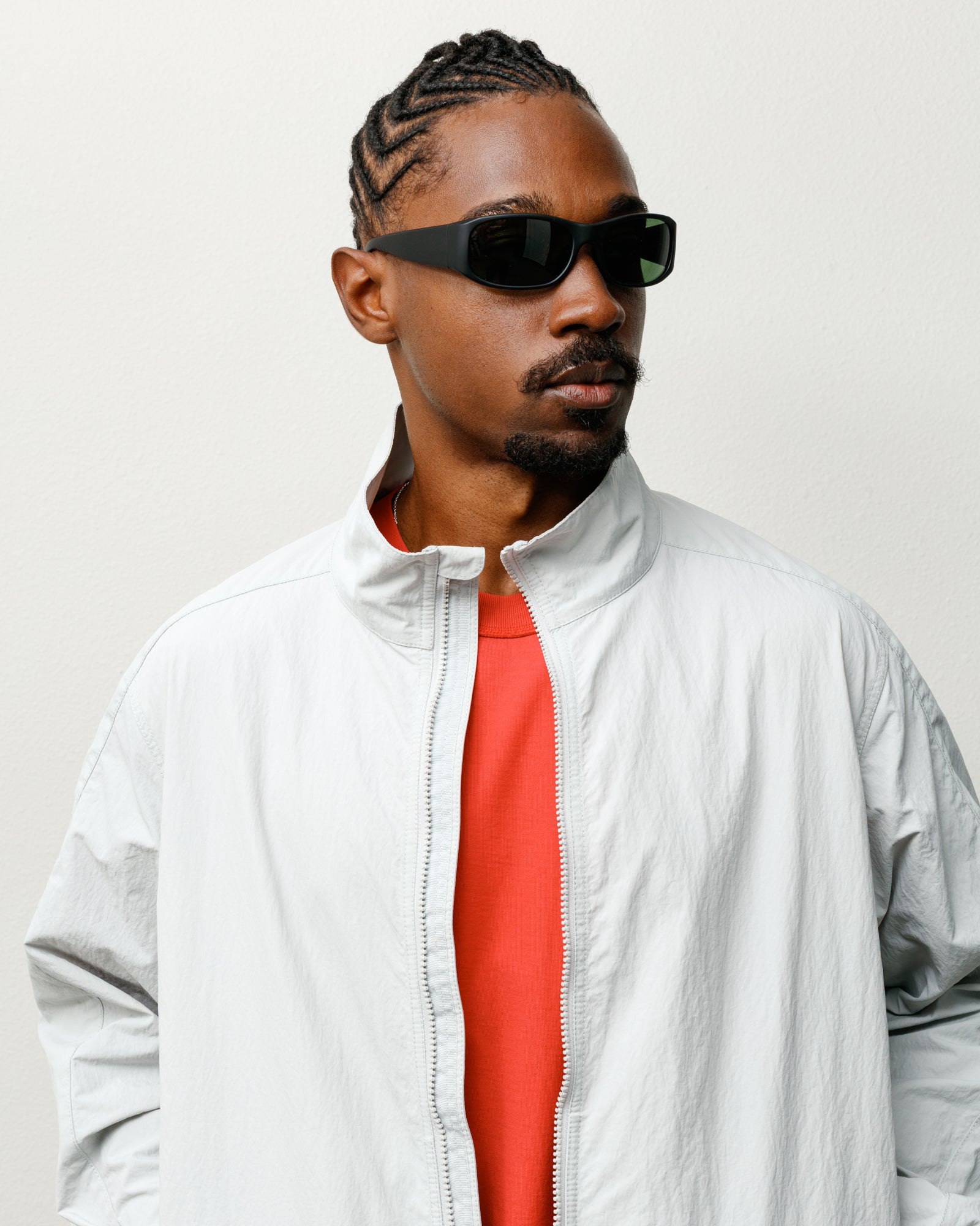 Mikey Sunglasses – Rubber Black/Dark Green Lens | Eyegear | Stüssy