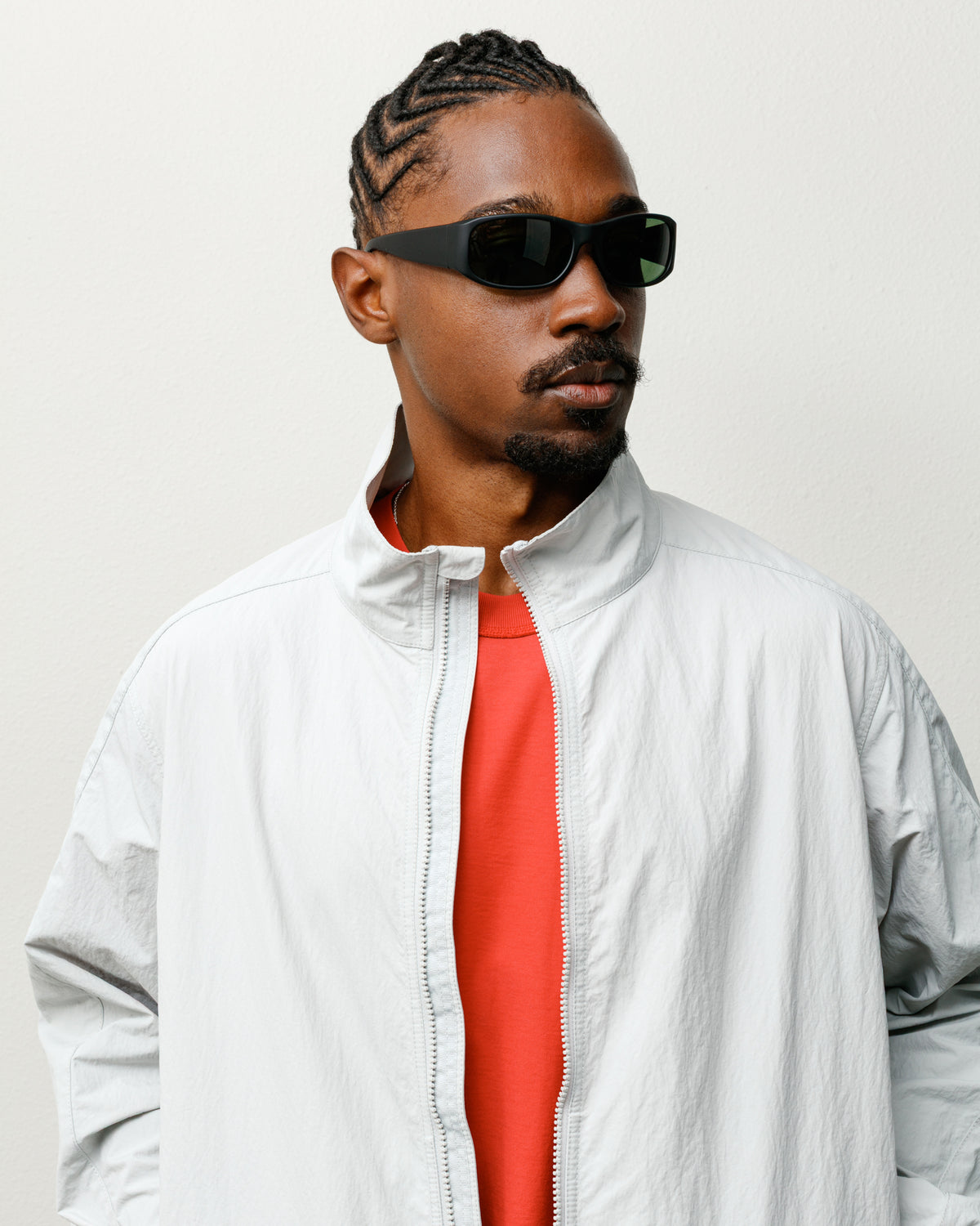 Mikey Sunglasses – Rubber Black/Dark Green Lens | Eyegear | Stüssy 