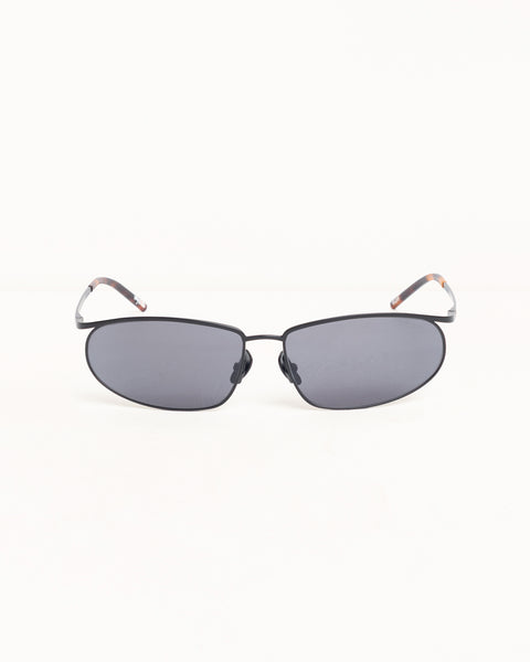 Wilkins Sunglasses Unisex In Matte Black/black