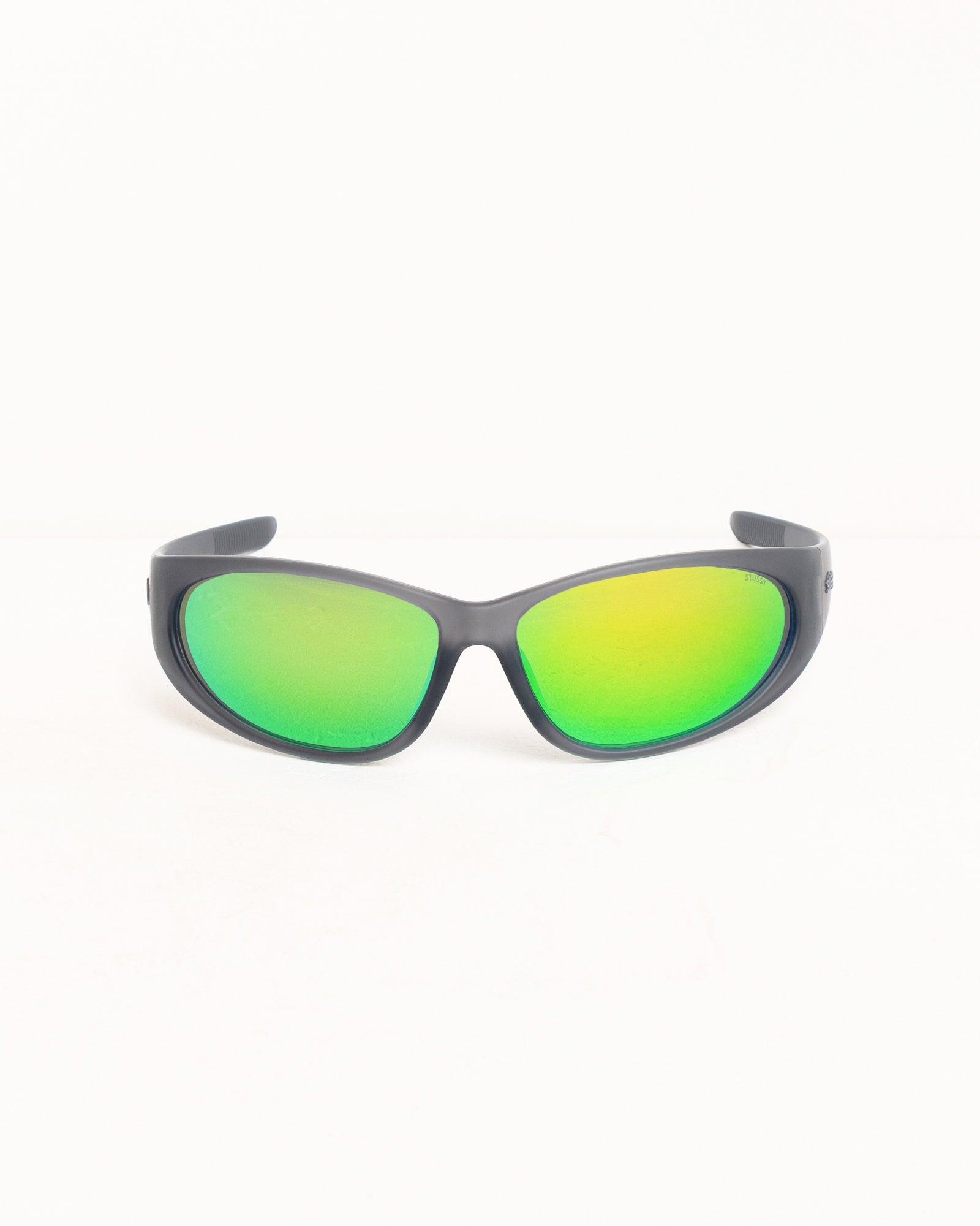 Adrian Sunglasses – Frost Grey/Green Mirror Lens | Eyegear
