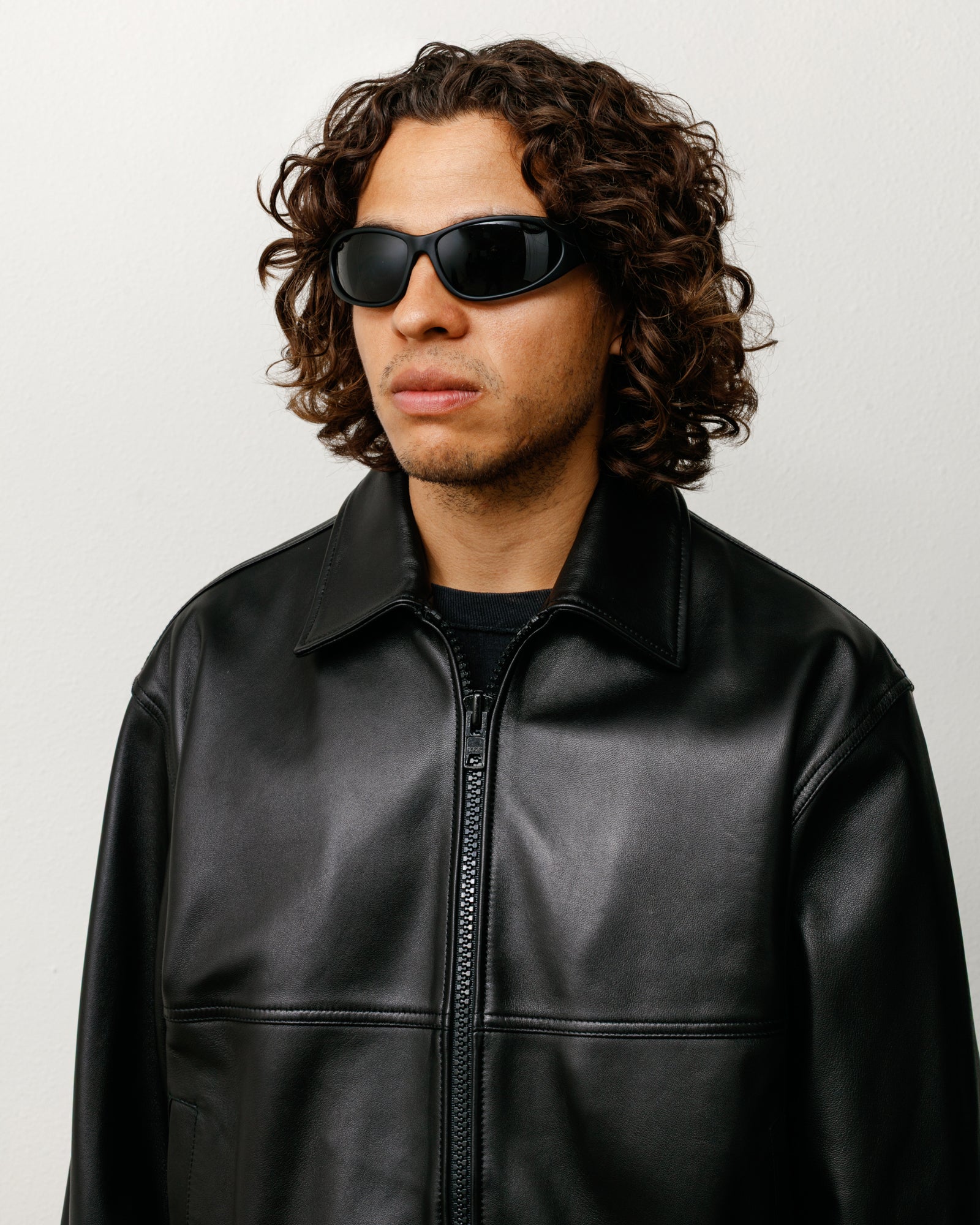 Adrian Sunglasses – Matte Rubber Black/Black Lens | Eyegear