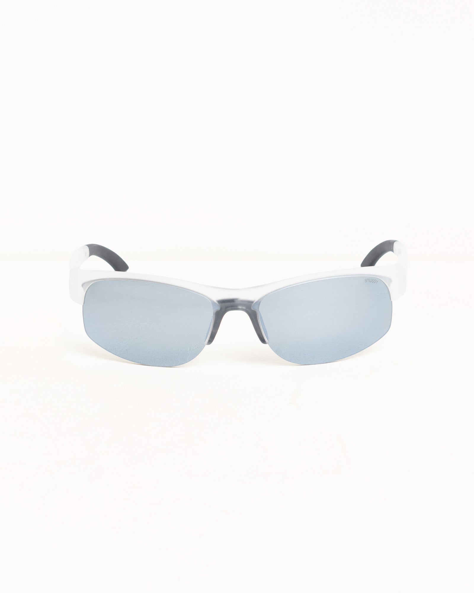 Hiro Sunglasses – Frost Clear/Mirror Lens | Eyegear | Stüssy Japan