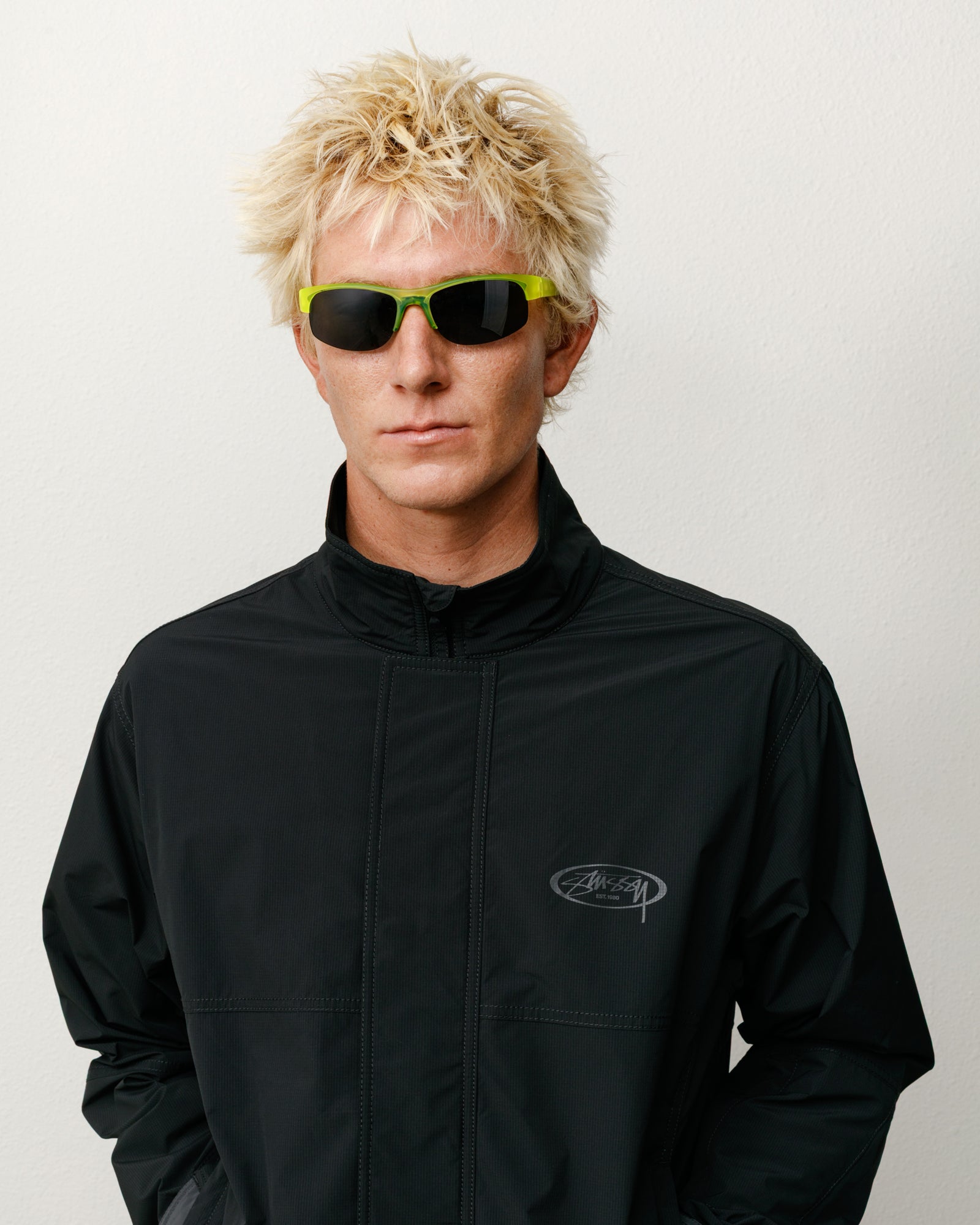 Hiro Sunglasses – Frost Yellow/Black Lens | Eyegear | Stüssy Japan