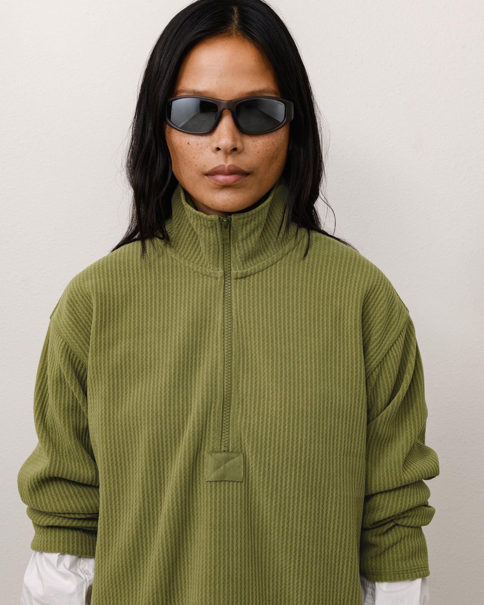 Leslie Sunglasses - Frost Grey/Mirror Lens | Eyegear | Stüssy