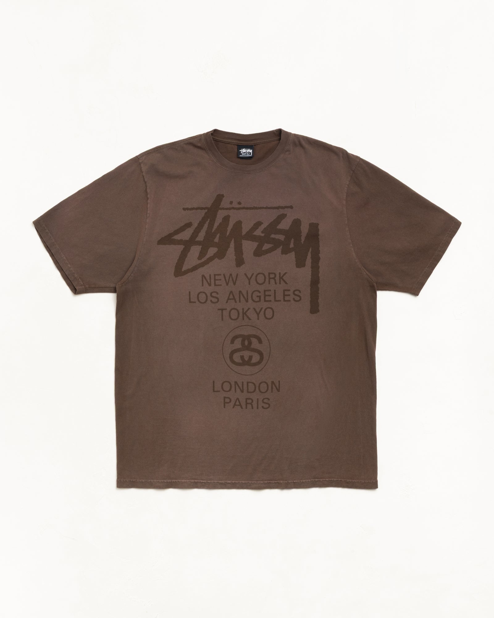 Stussy グラフィック Tシャツ Lサイズ Stüssy Japan | Tシャツ | ベーシックロゴ & シーズナルグラフィック