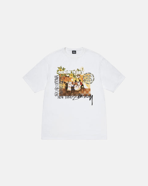 Stüssy & Denim Tears Annie Lee Tee in white – Stüssy Japan 