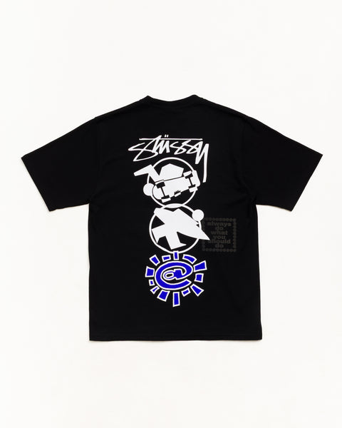 Always Stack Tee ユニセックス ショートスリーブ ブラック