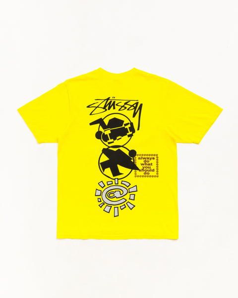 Stüssy Always Stack Tee Tシャツ（イエロー）