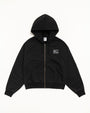 STÜSSY & NIKE STONE WASHED FLEECE ZIP HOODIE