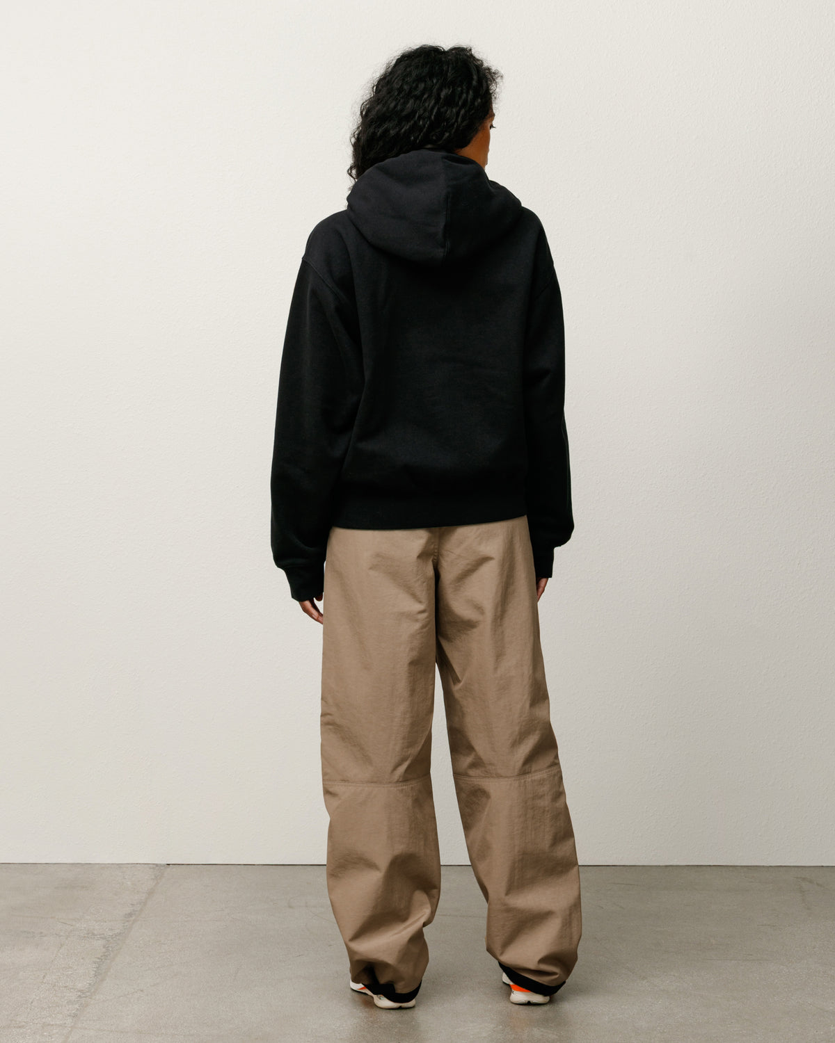 Stüssy & Nike Stone Washed Fleece Zip Hoodie – Black | Sweats 