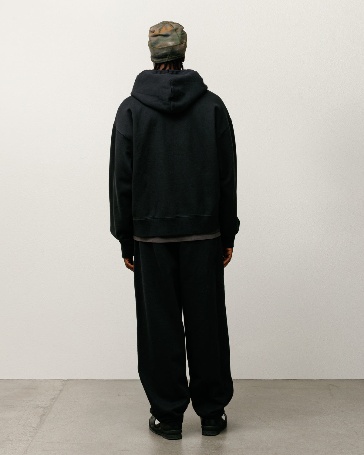 Stüssy & Nike Stone Washed Fleece Pant – Black | Bottoms | Stüssy 
