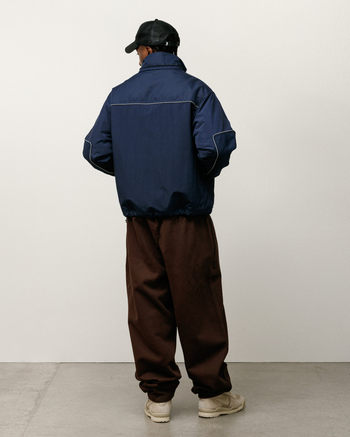Stüssy & Nike Stone Washed Fleece Pant – Dark Cinder | Bottoms 