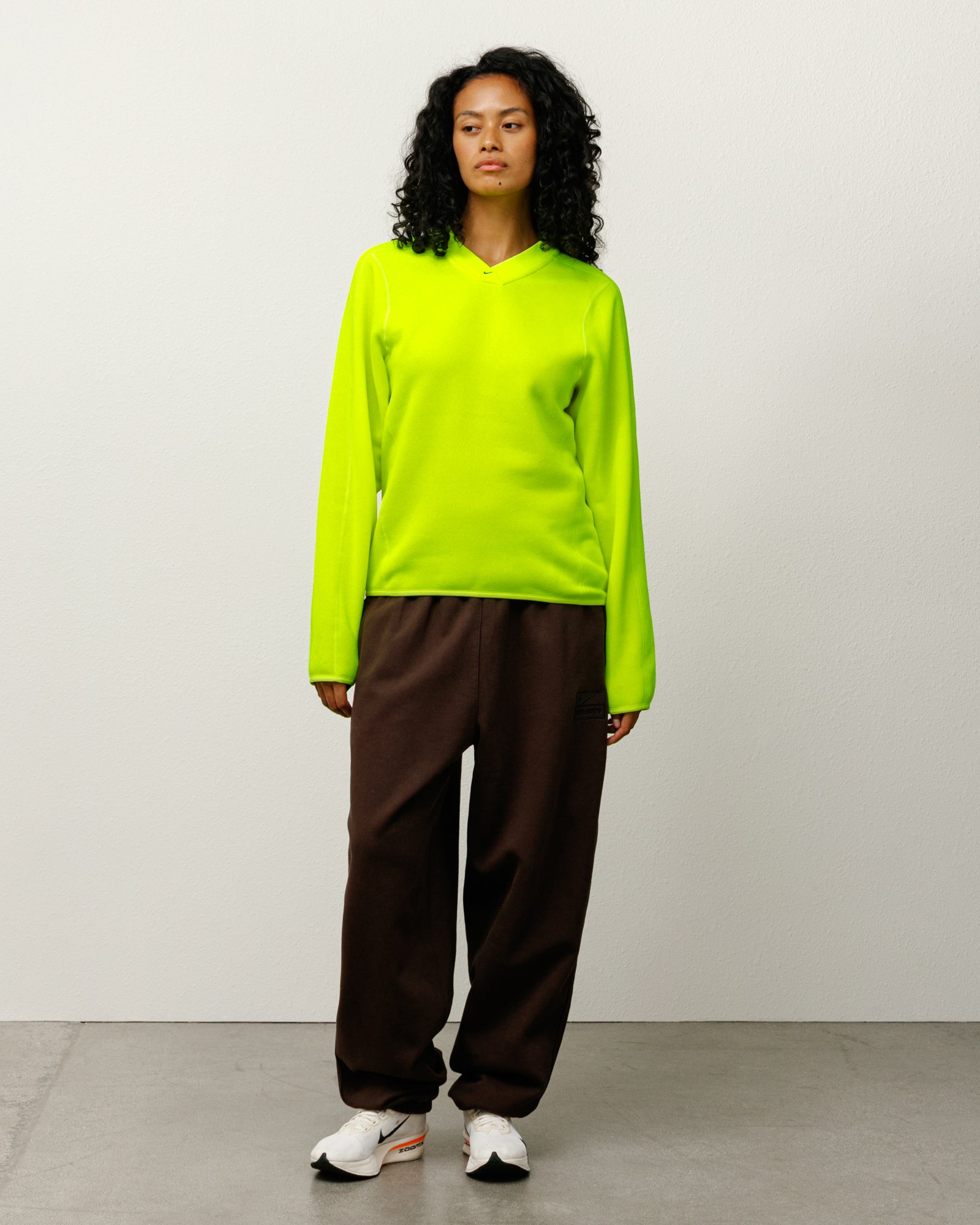 Stüssy & Nike Stone Washed Fleece Pant – Dark Cinder