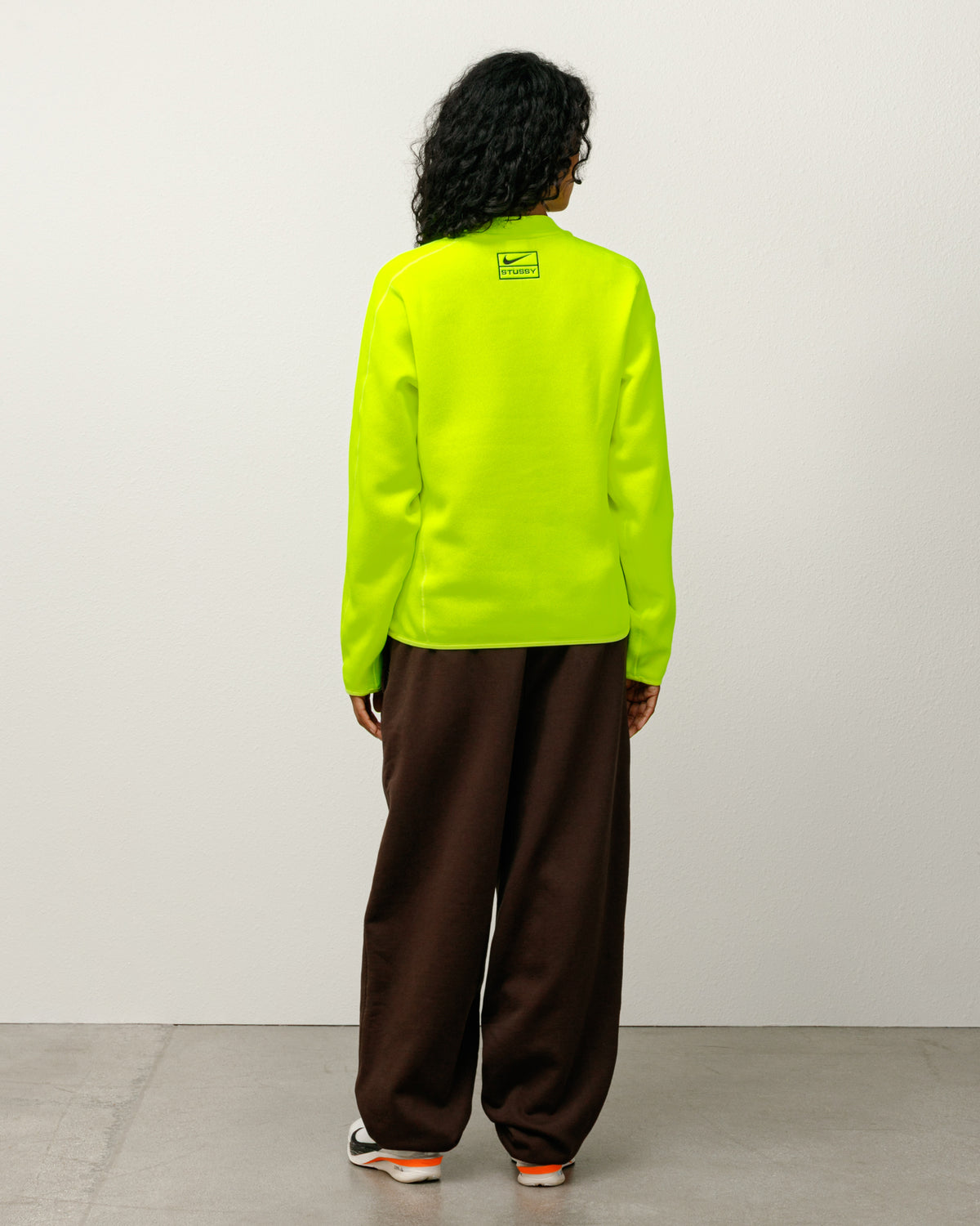 Stüssy & Nike Stone Washed Fleece Pant – Dark Cinder | Bottoms 