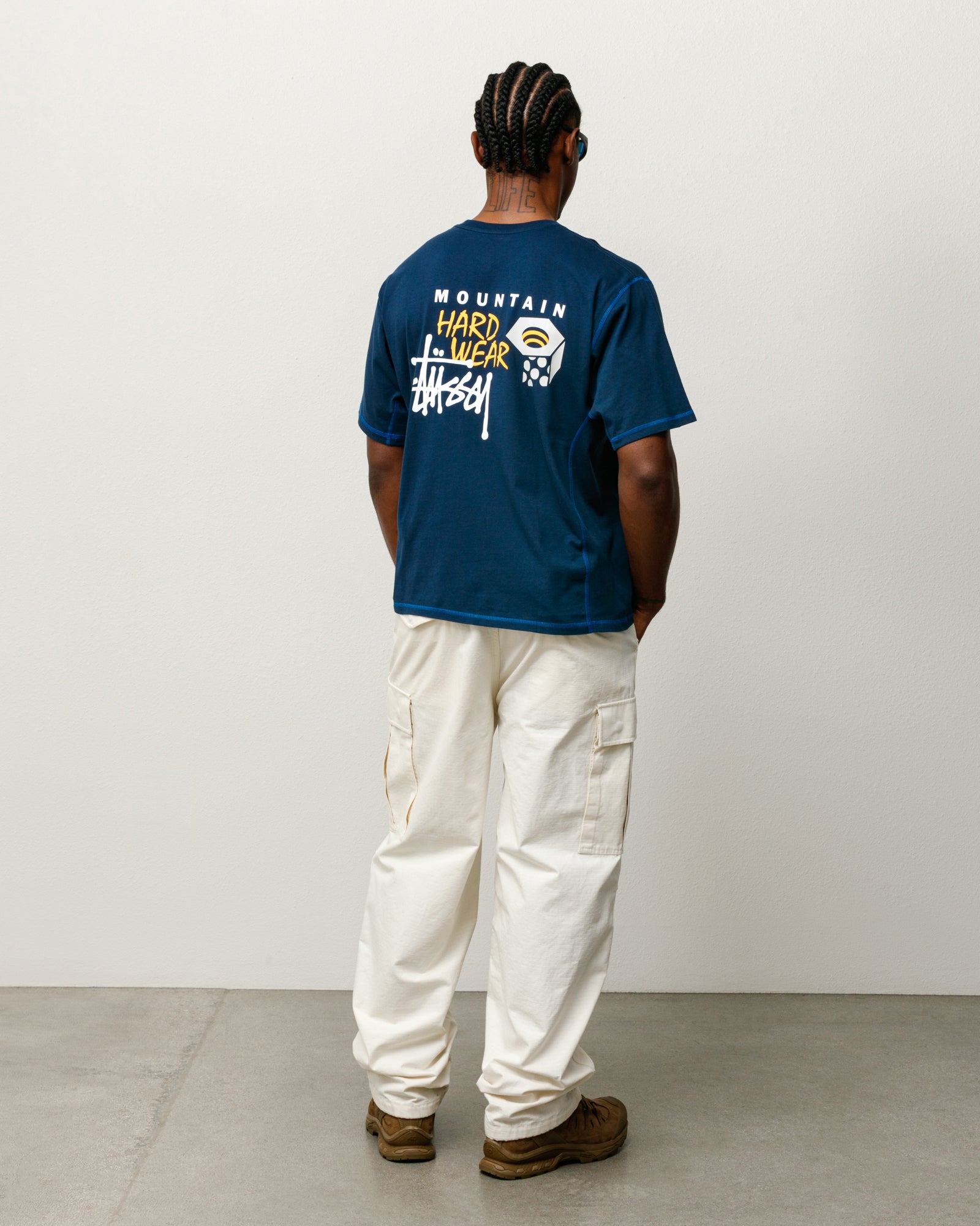 Stüssy & Mountain Hardwear Tee – Hardwear Navy | Tees | Stüssy Japan