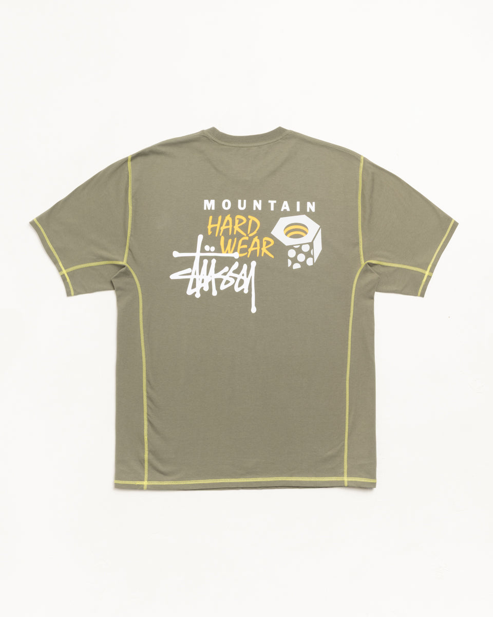 Mhw Stussy Tee Unisex Short Sleeve In Mission Olive