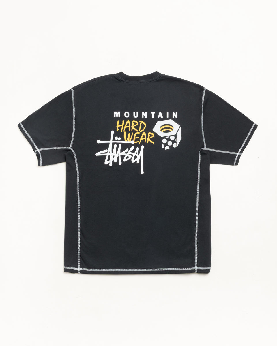 Mhw Stussy Tee Unisex Short Sleeve In Stealth Grey