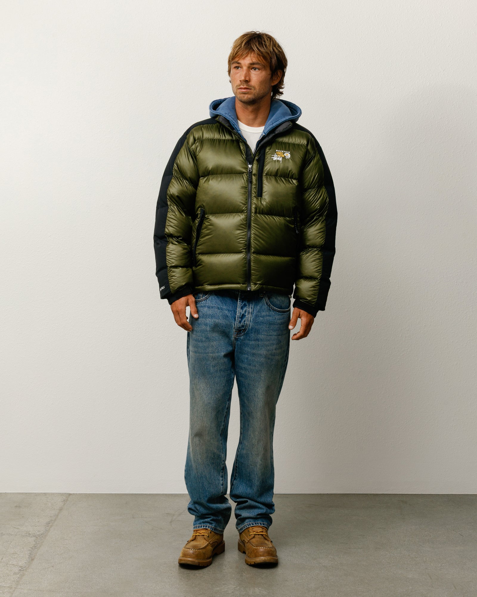 Stussy Subzero Jacket Mens Long Sleeve In Dark Army