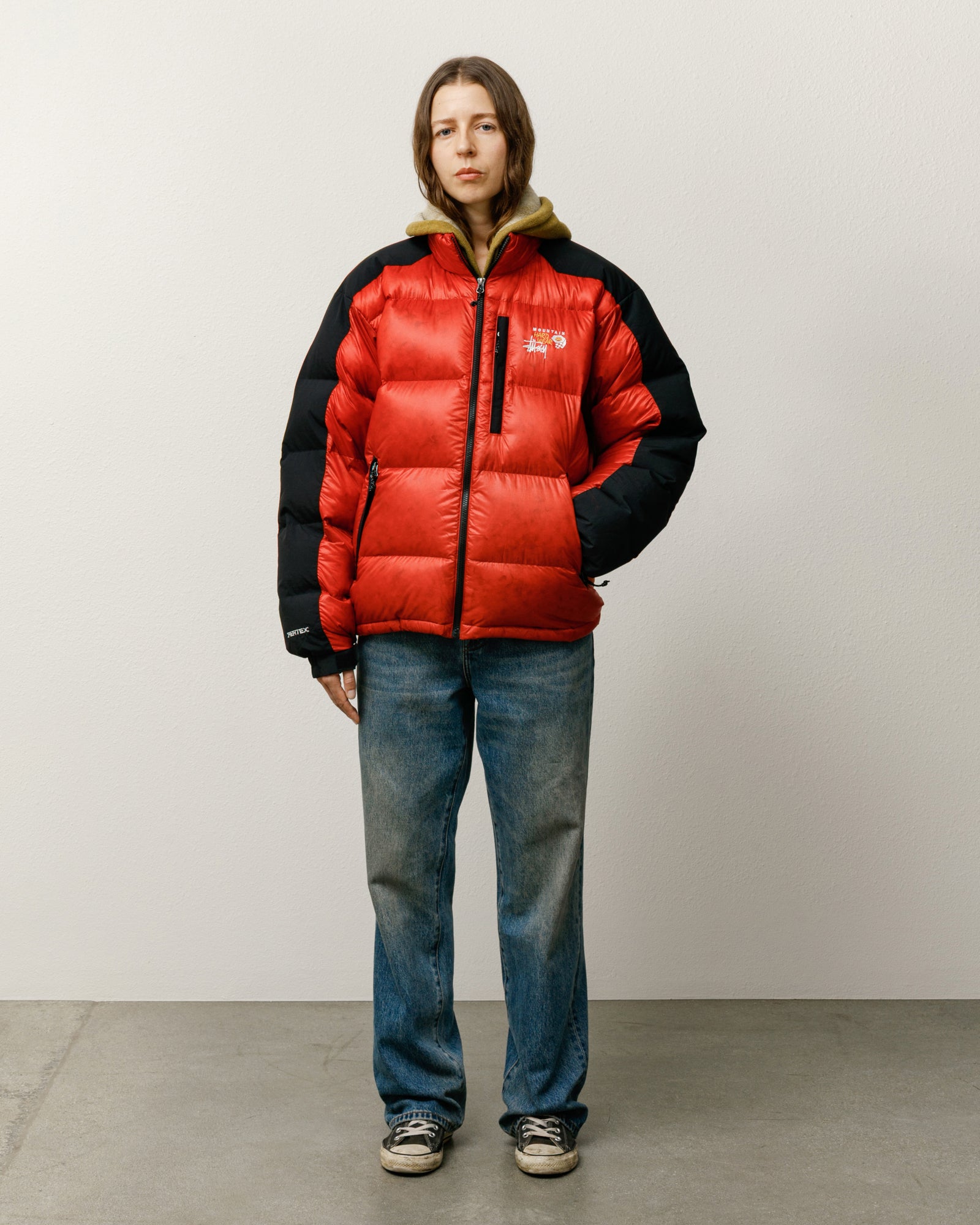 Stüssy & Mountain Hardwear Subzero™ Down Jacket – Desert Red