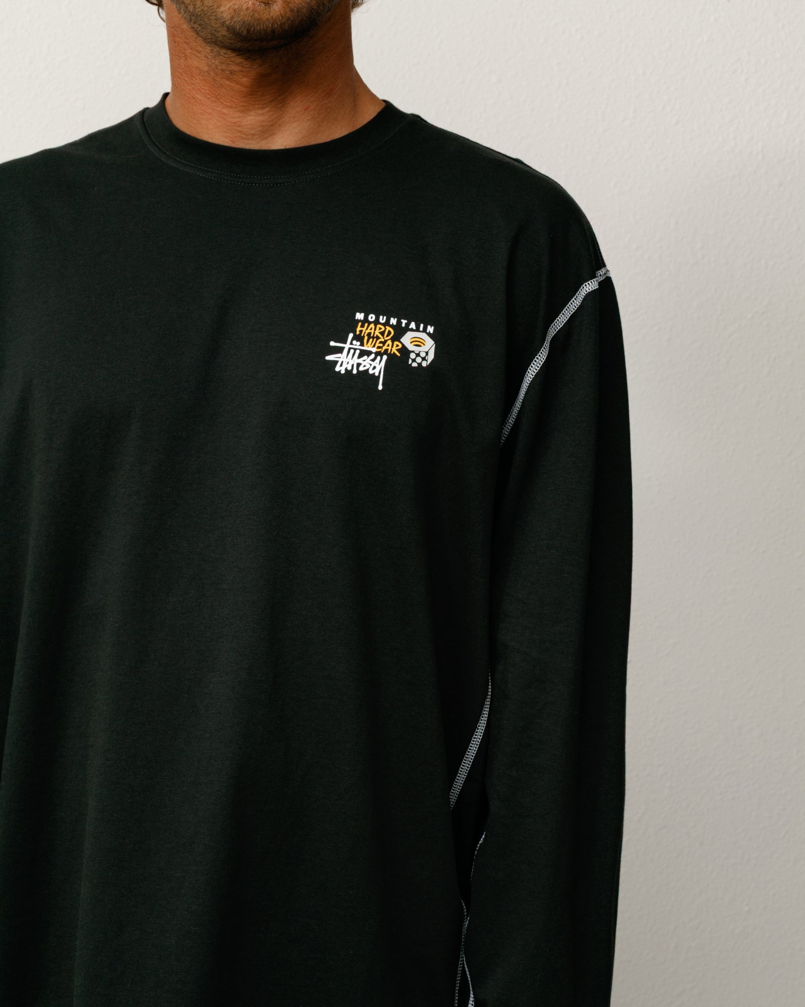 Stüssy & Mountain Hardwear Ls Tee – Stealth Grey | Tees | Stüssy Japan