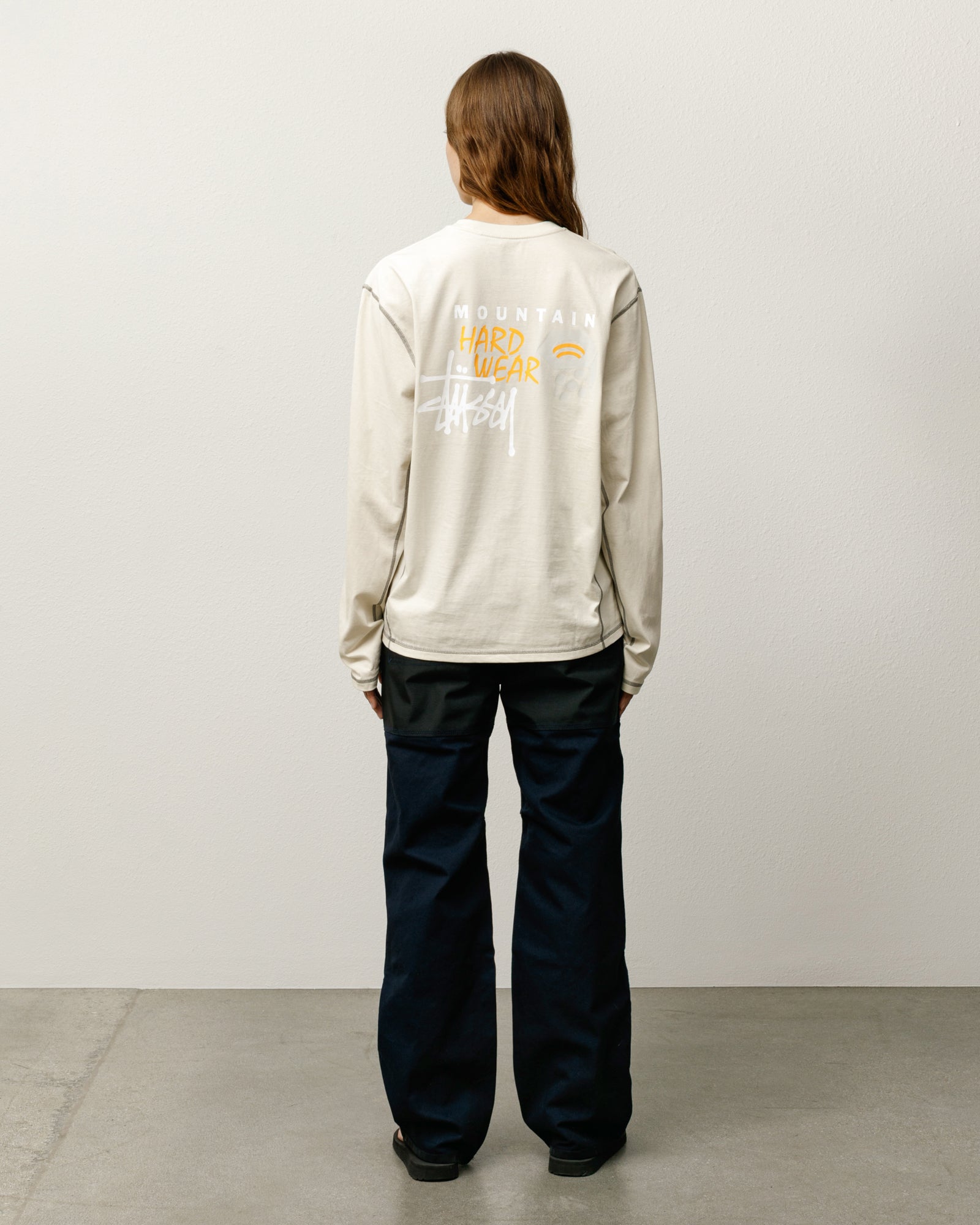 Stüssy & Mountain Hardwear Ls Tee – Stone | Tees | Stüssy Japan