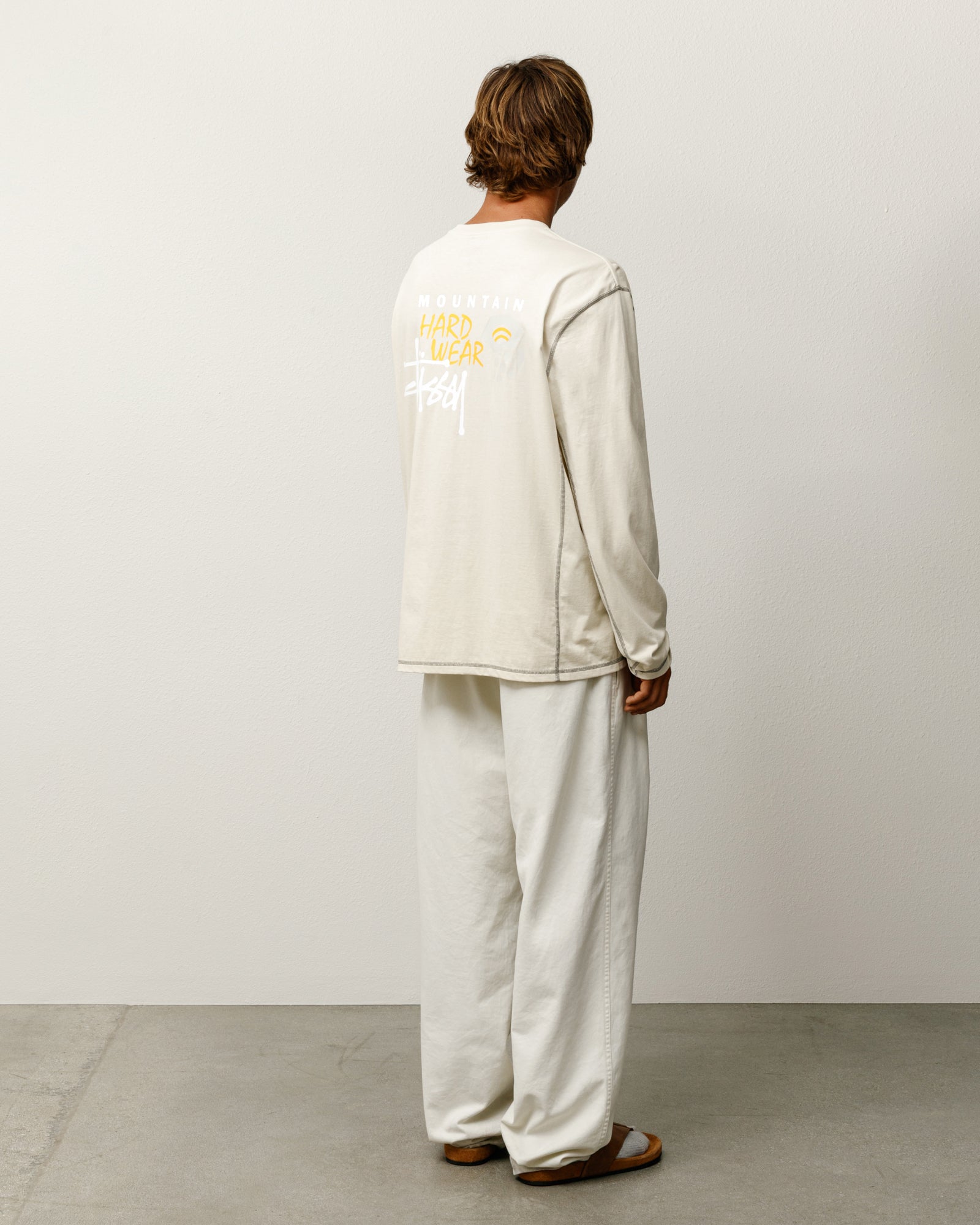 トップス Stussy x Mountain Hardwear LS Tee Stone Stüssy & Mountain Hardwear Ls Tee – Stone | Tees | Stüssy Japan