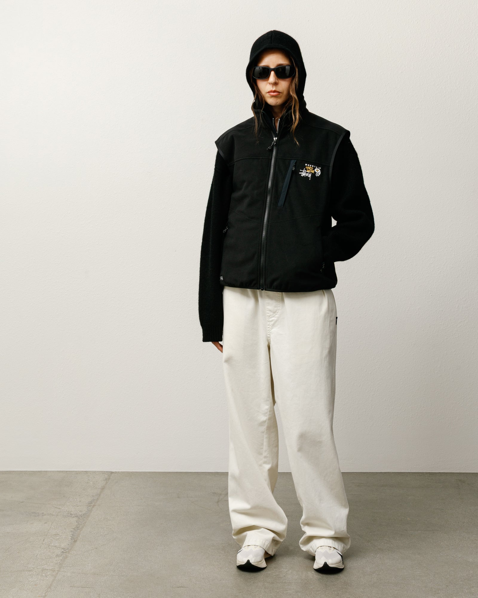 Stüssy & Mountain Hardwear Windstopper® Vest – Black | Outerwear Stüssy & Mountain Hardwear Windstopper® Vest – Black | Outerwear