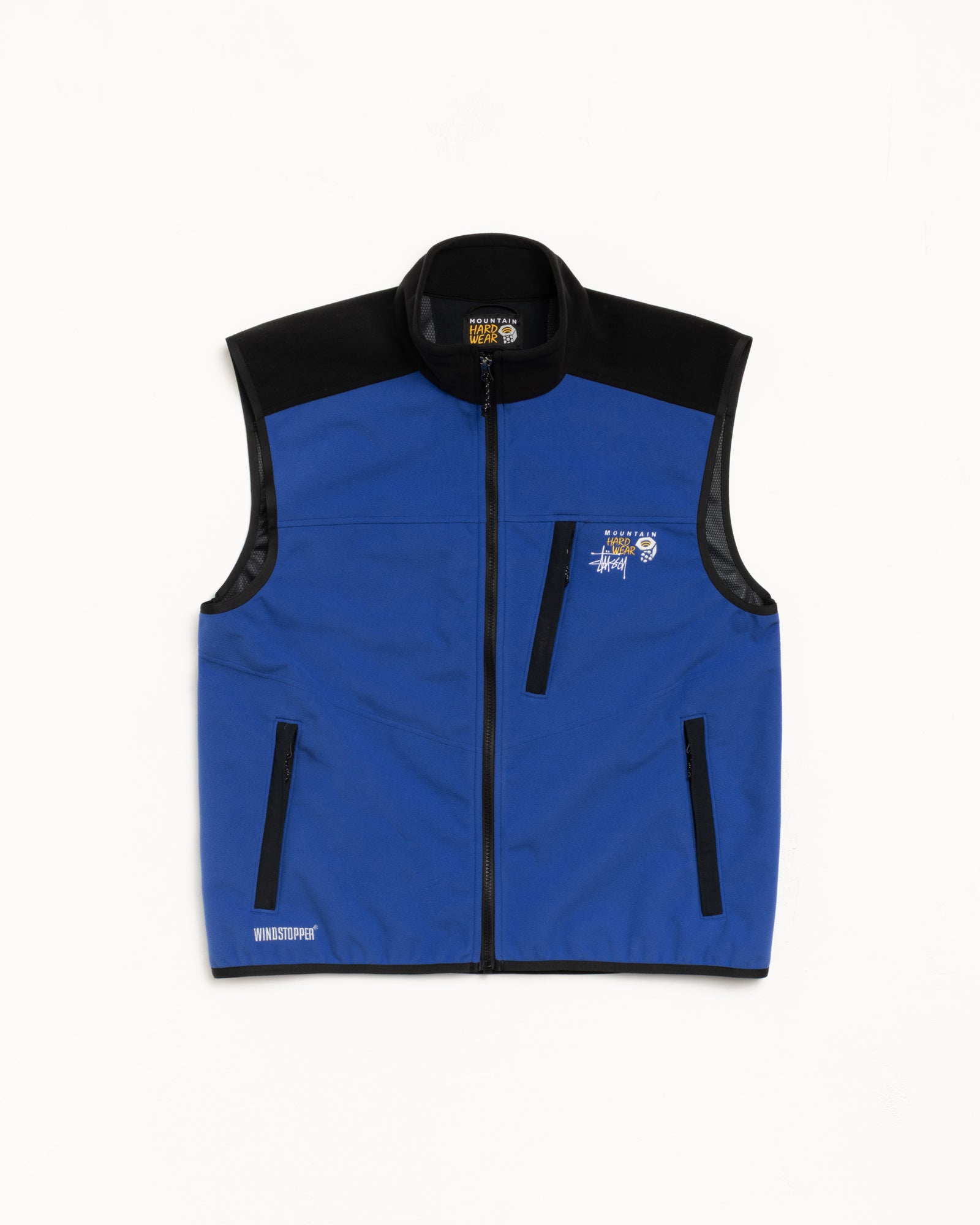 Stüssy & Mountain Hardwear Windstopper® Vest – Blue | Outerwear