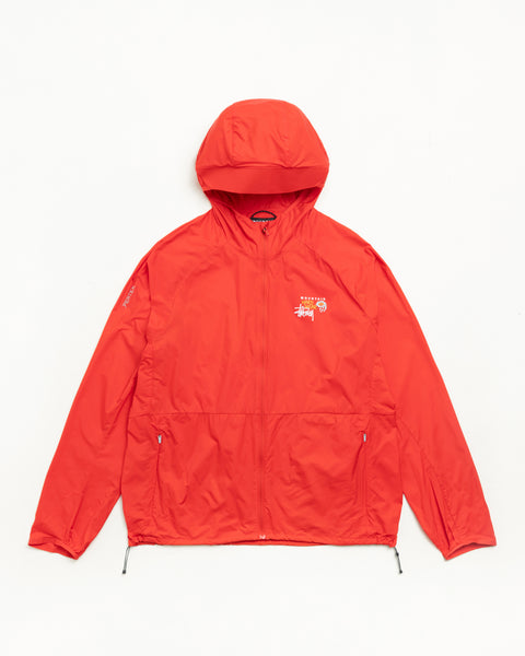 Kor Airshell Jacket Unisex Regular In Summit Red