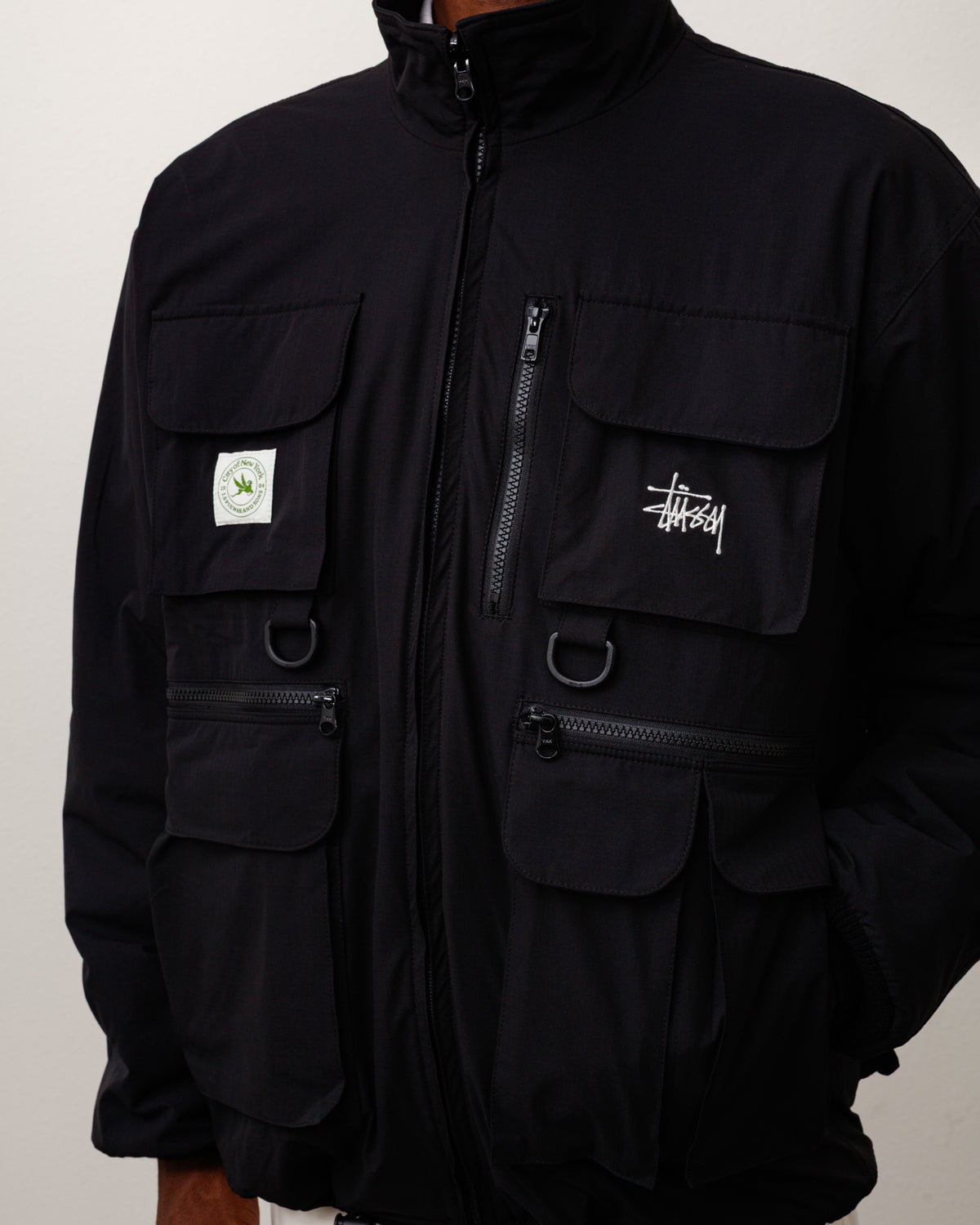 Junya Tactical Jacket – Black | Outerwear | Stüssy Japan