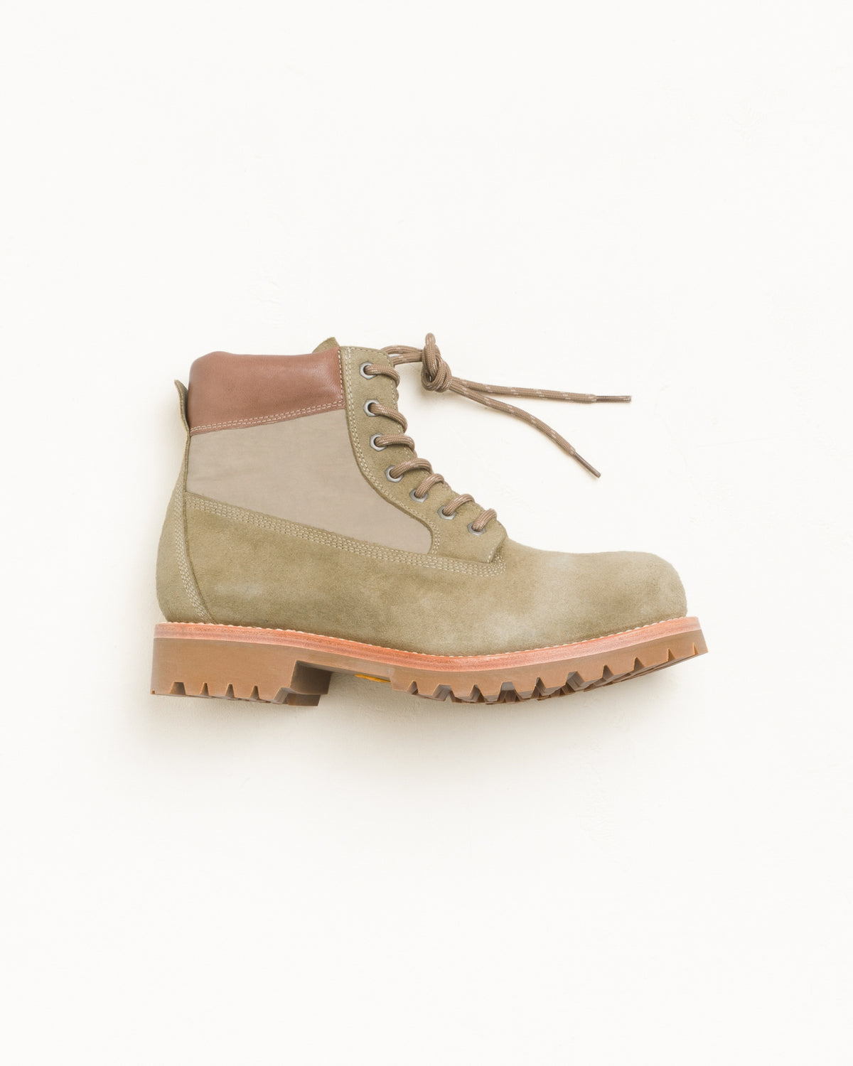 Lace Up Boot Accessories In Beige