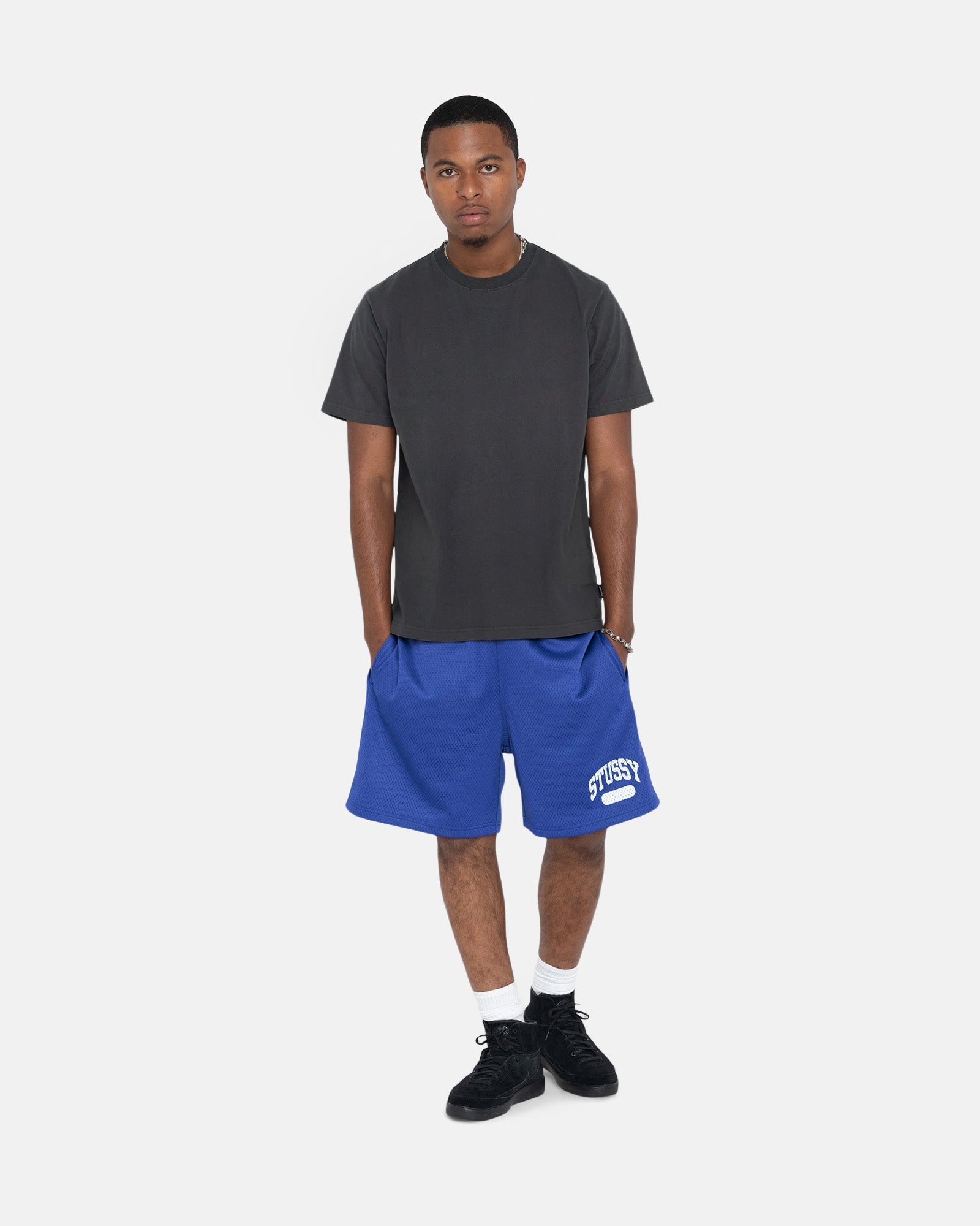 STUSSY ステューシー ARCH MESH SHORT - 通販 - pinehotel.info