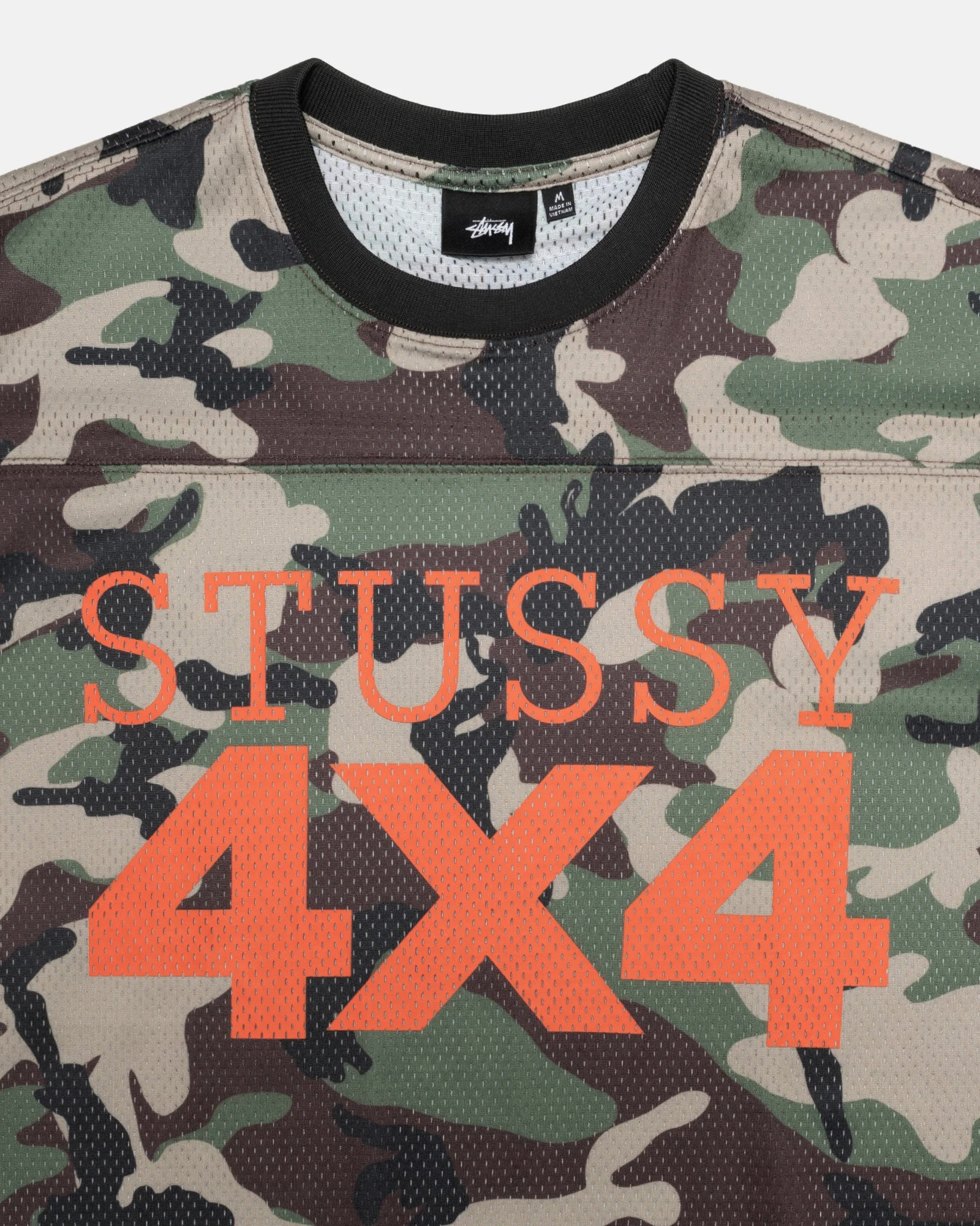 STUSSY 4X4 MESH FOOTBALL JERSEY - Tシャツ/カットソー(半袖/袖なし)