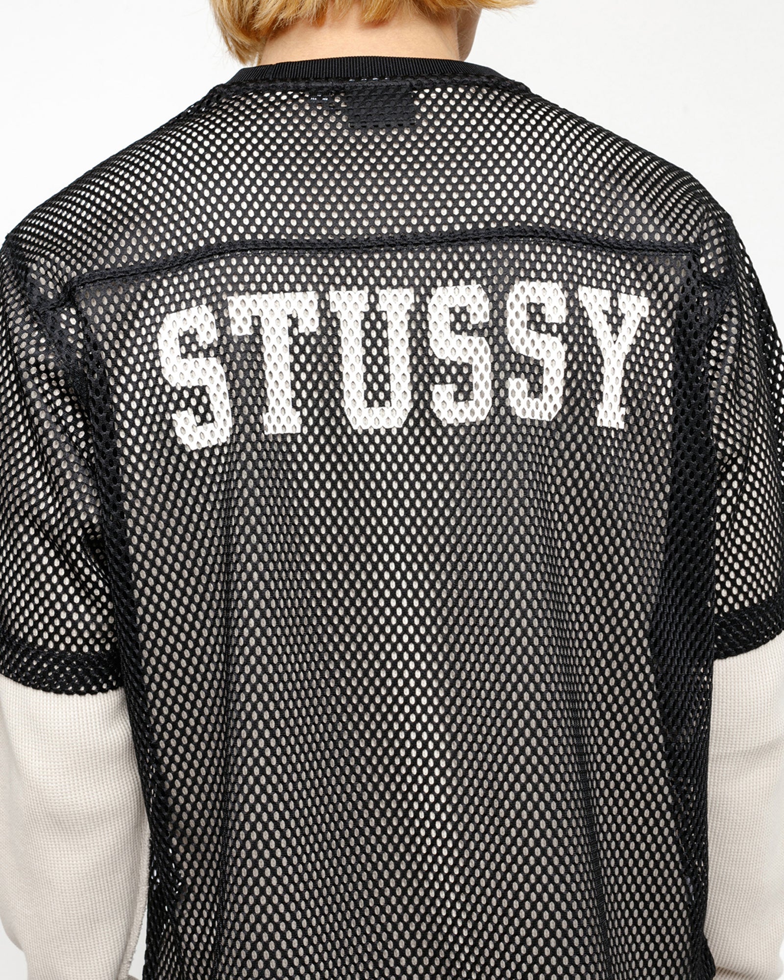 Stüssy Team Jersey 80 Black Top