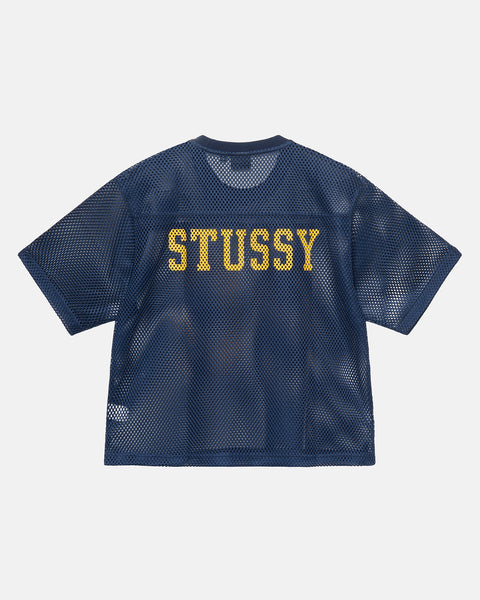 Stüssy Team Jersey 80 Navy Top