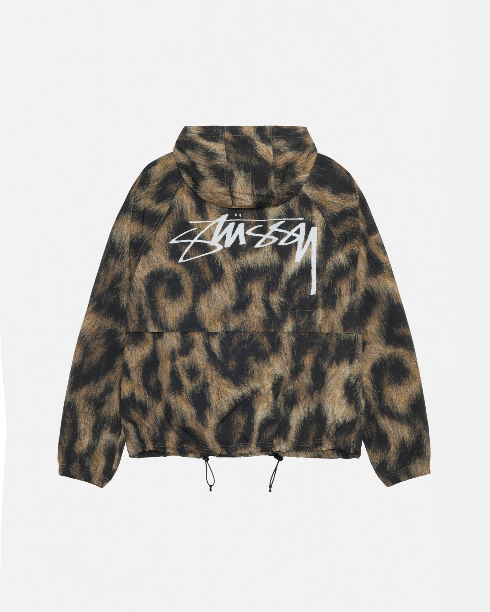 STUSSY BEACH SHELL FUR PRINT　ブルゾン　mサイズ