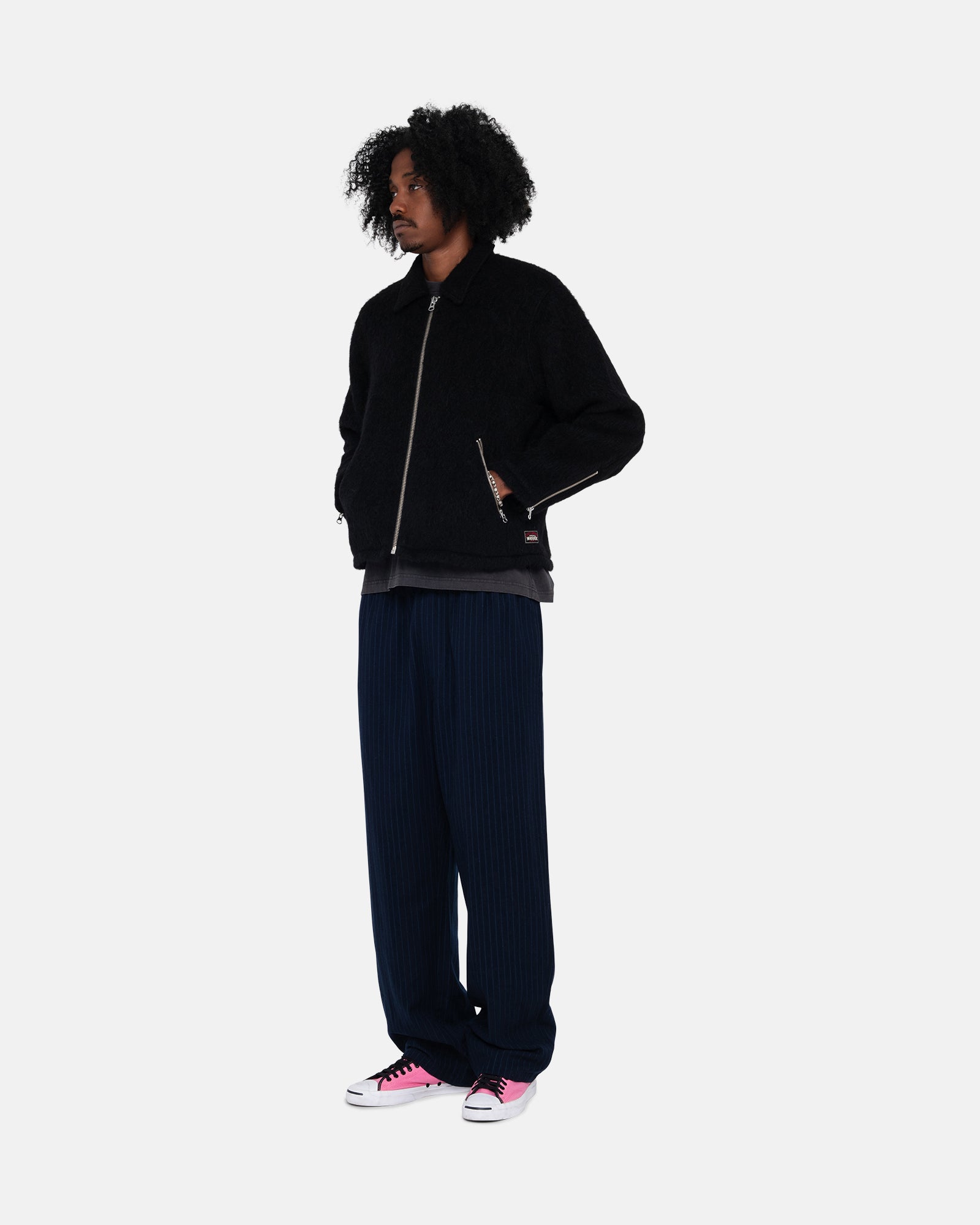 Beach Pant Wool Stripe - Unisex Pants | Stüssy – Stüssy Japan