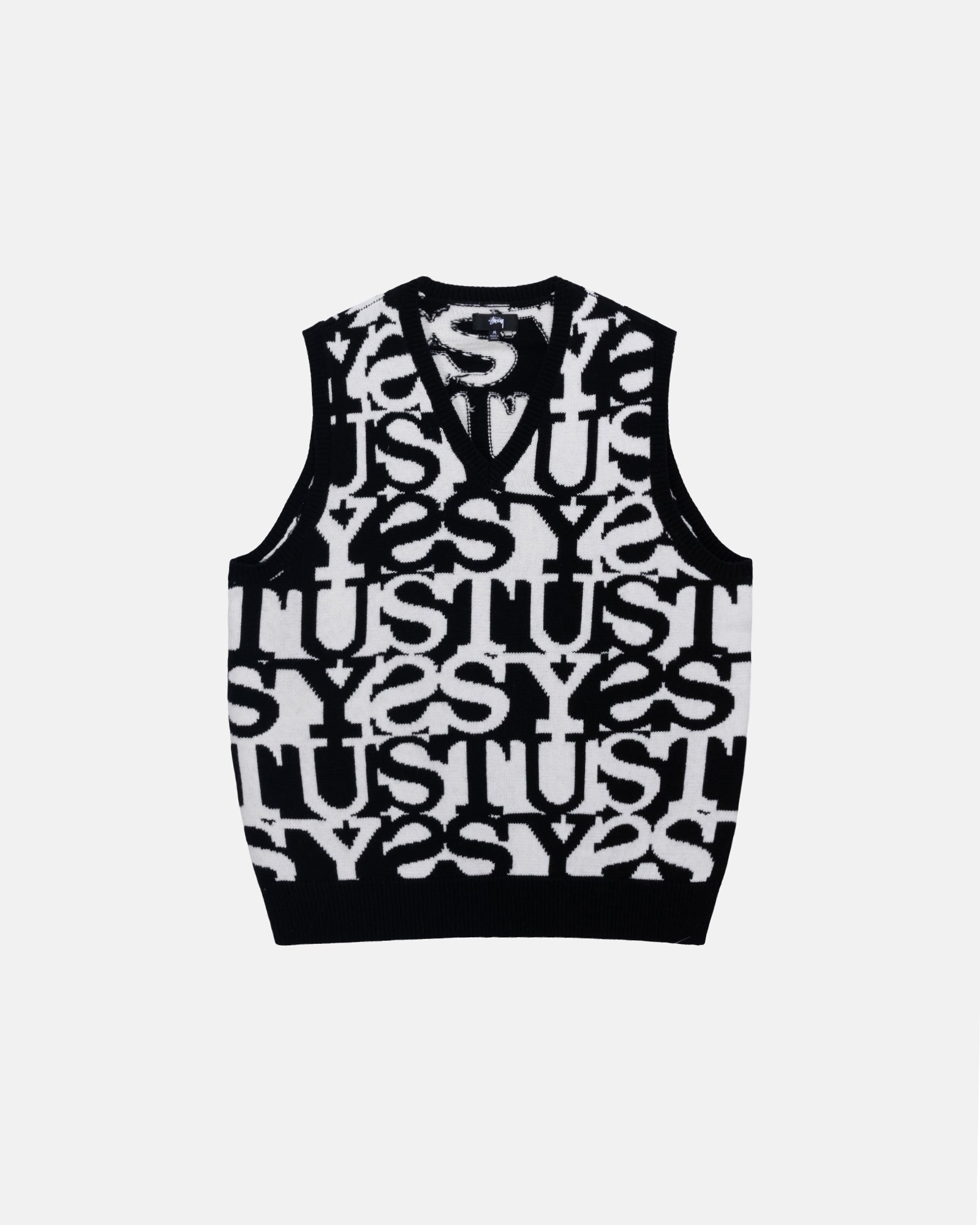 STUSSY ニットベスト Stacked Sweater Vest