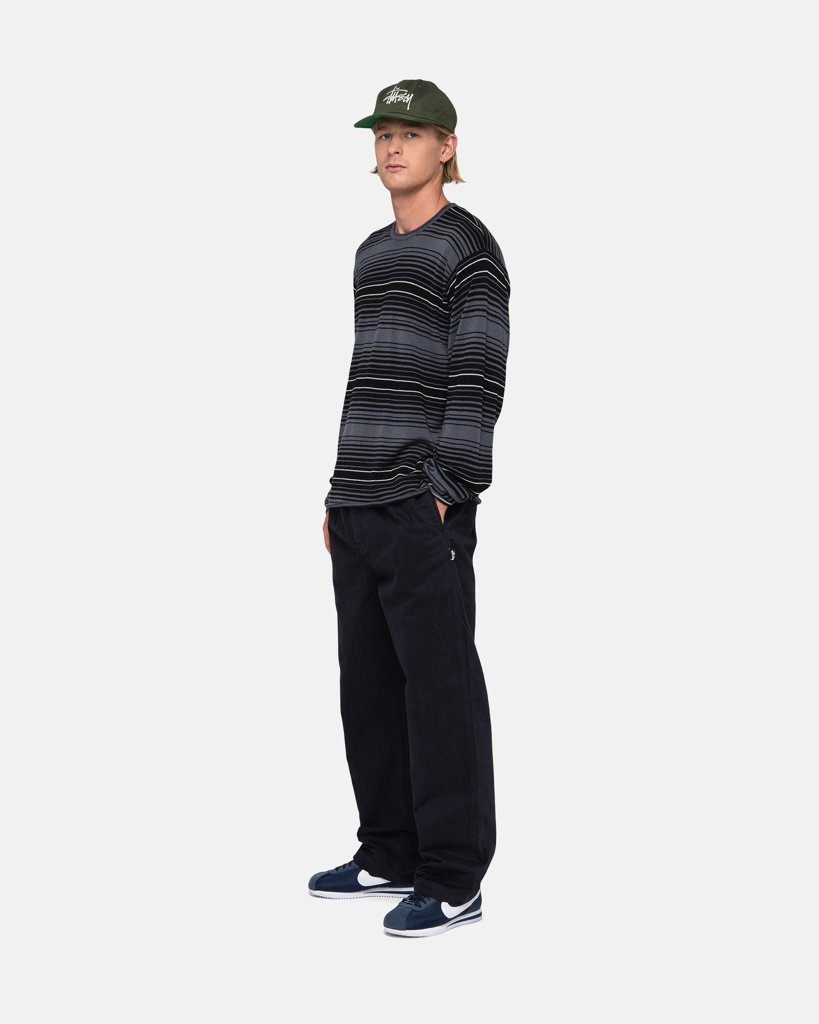 Horizontal Stripe Sweater - Unisex Sweaters & Knits | Stüssy