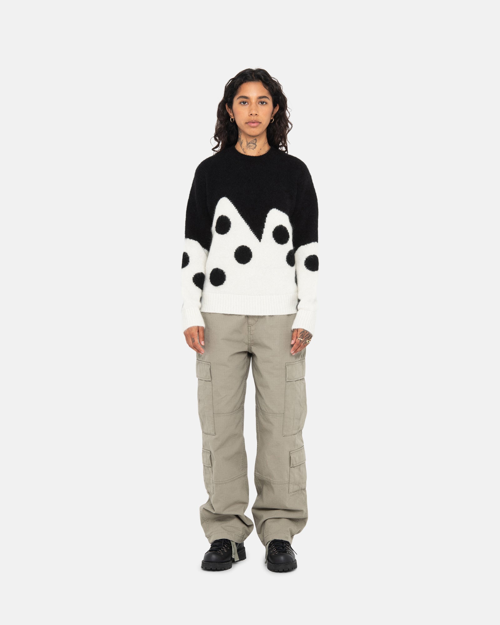 STUSSY - DICE FUZZY CREW | hartwellspremium.com