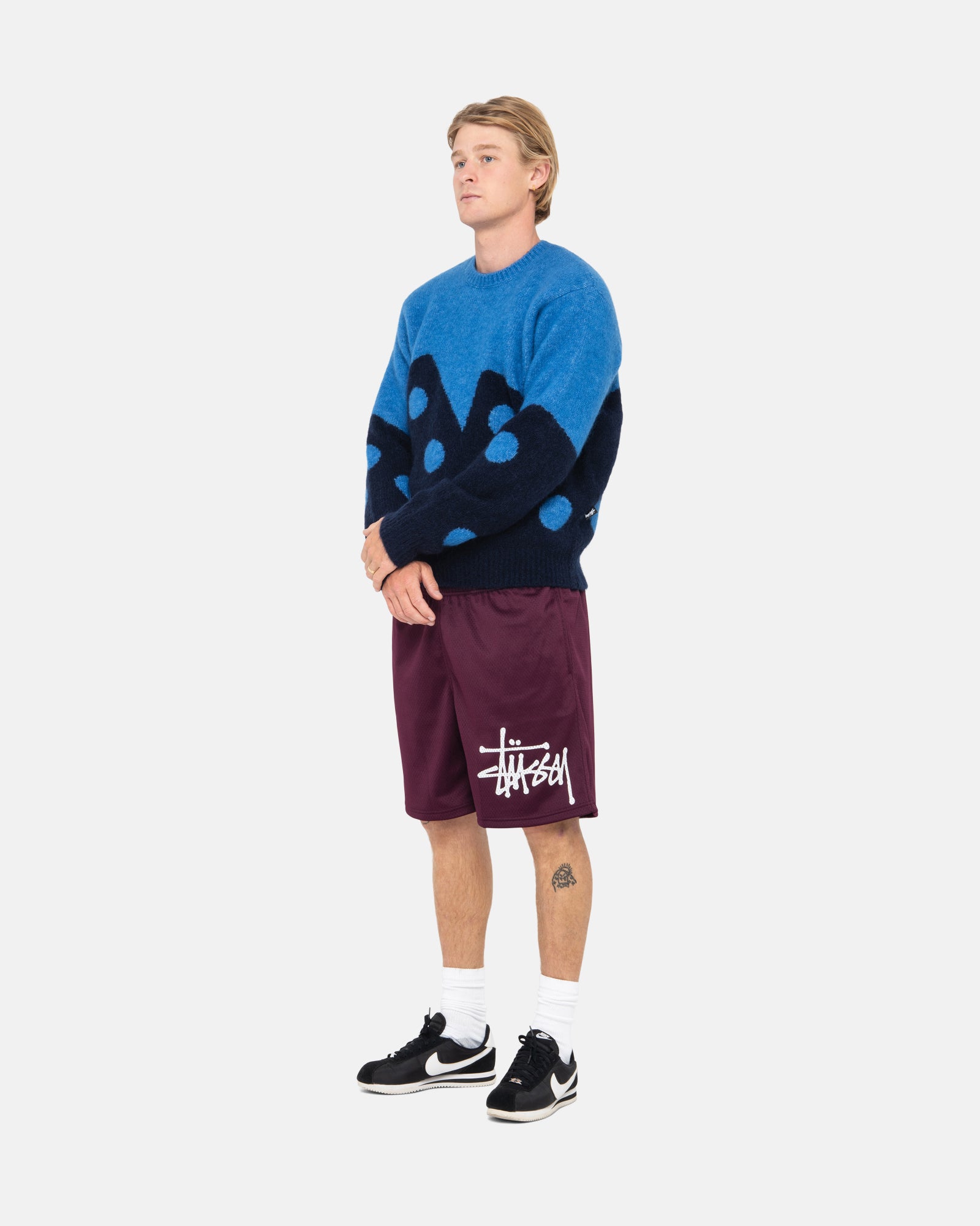 STUSSY - DICE FUZZY CREW | hartwellspremium.com