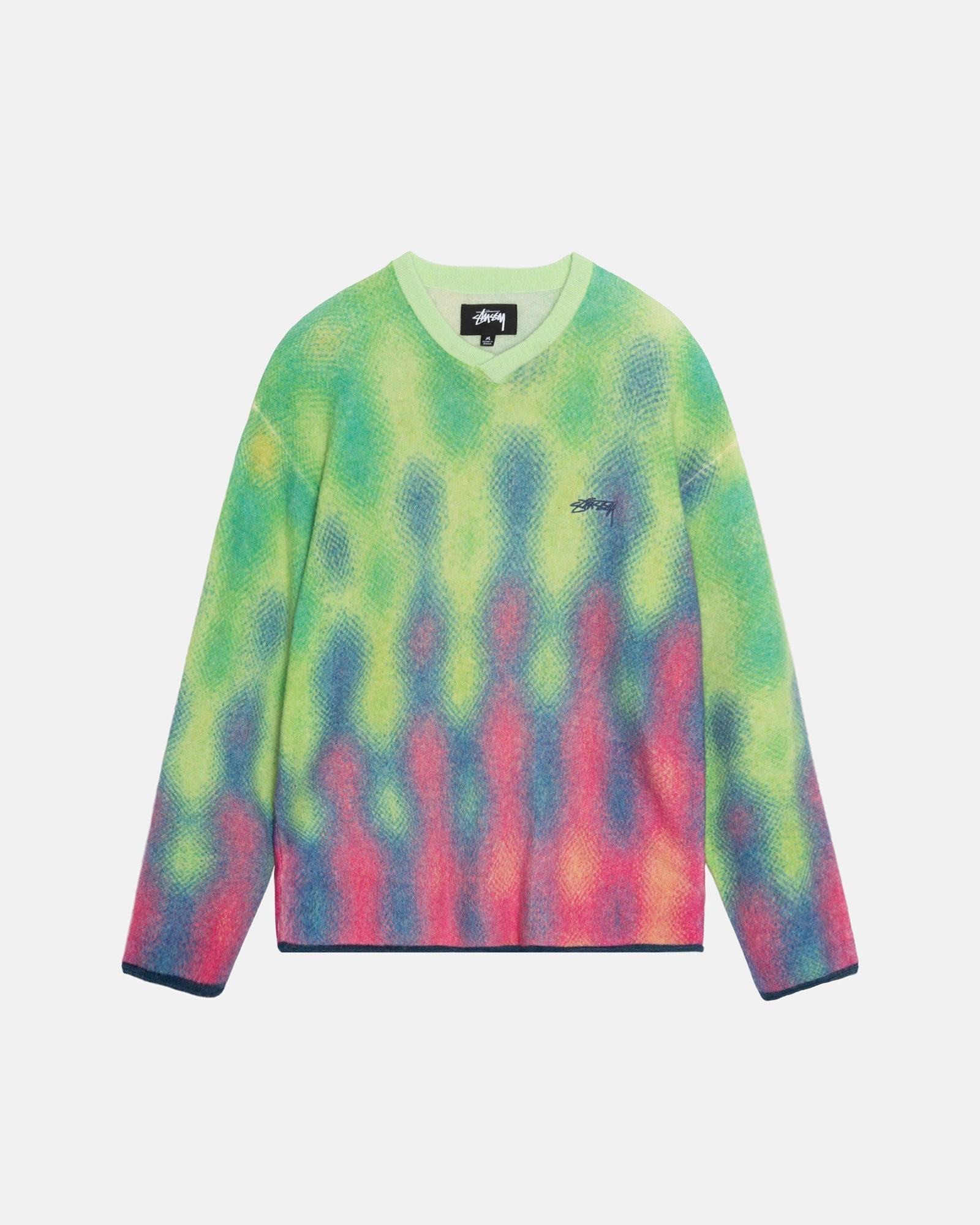STUSSY AW23 GRADIENT DOT BRUSHED SWEATER