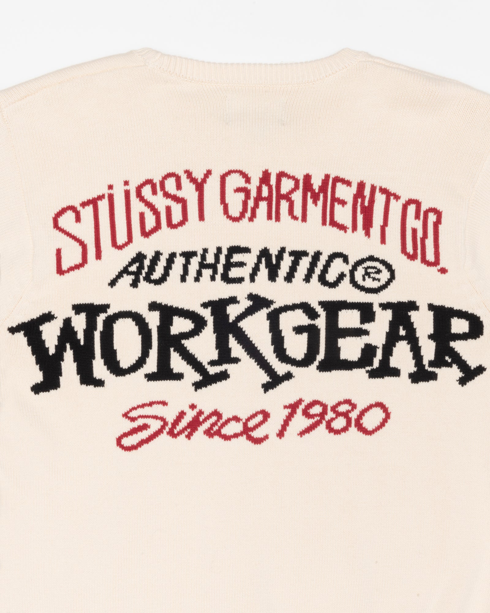 STUSSY - AUTHENTIC WORKGEAR SWEATER