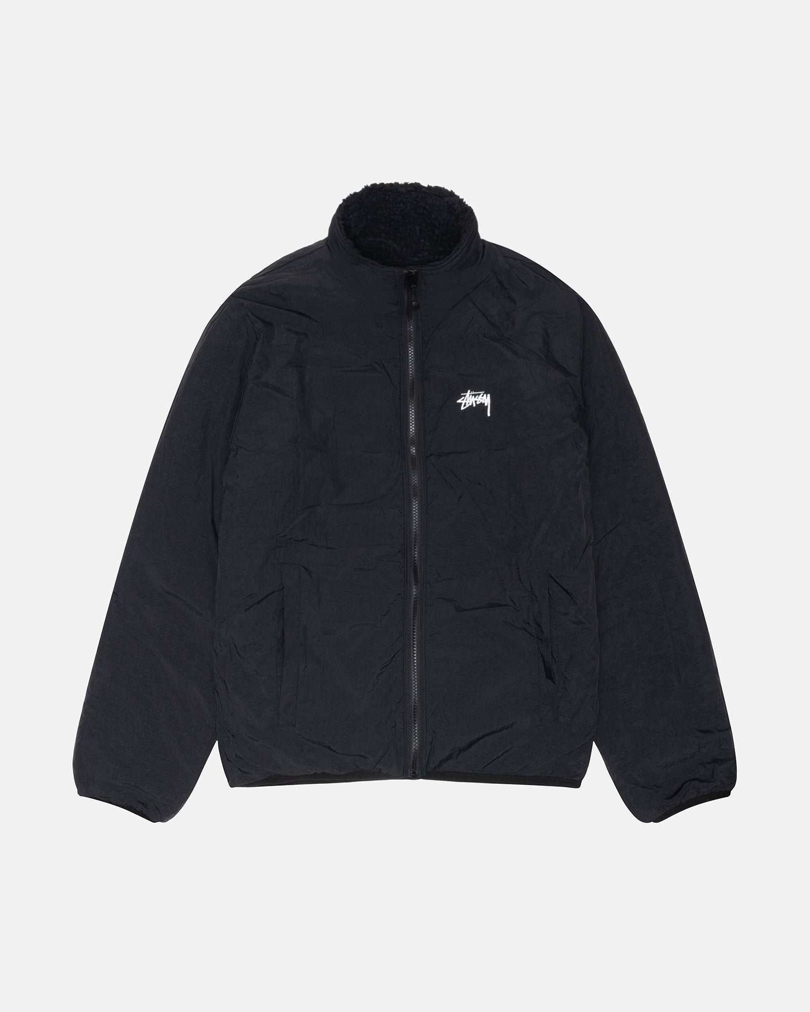 Sherpa Reversible Jacket in black – Stüssy Japan