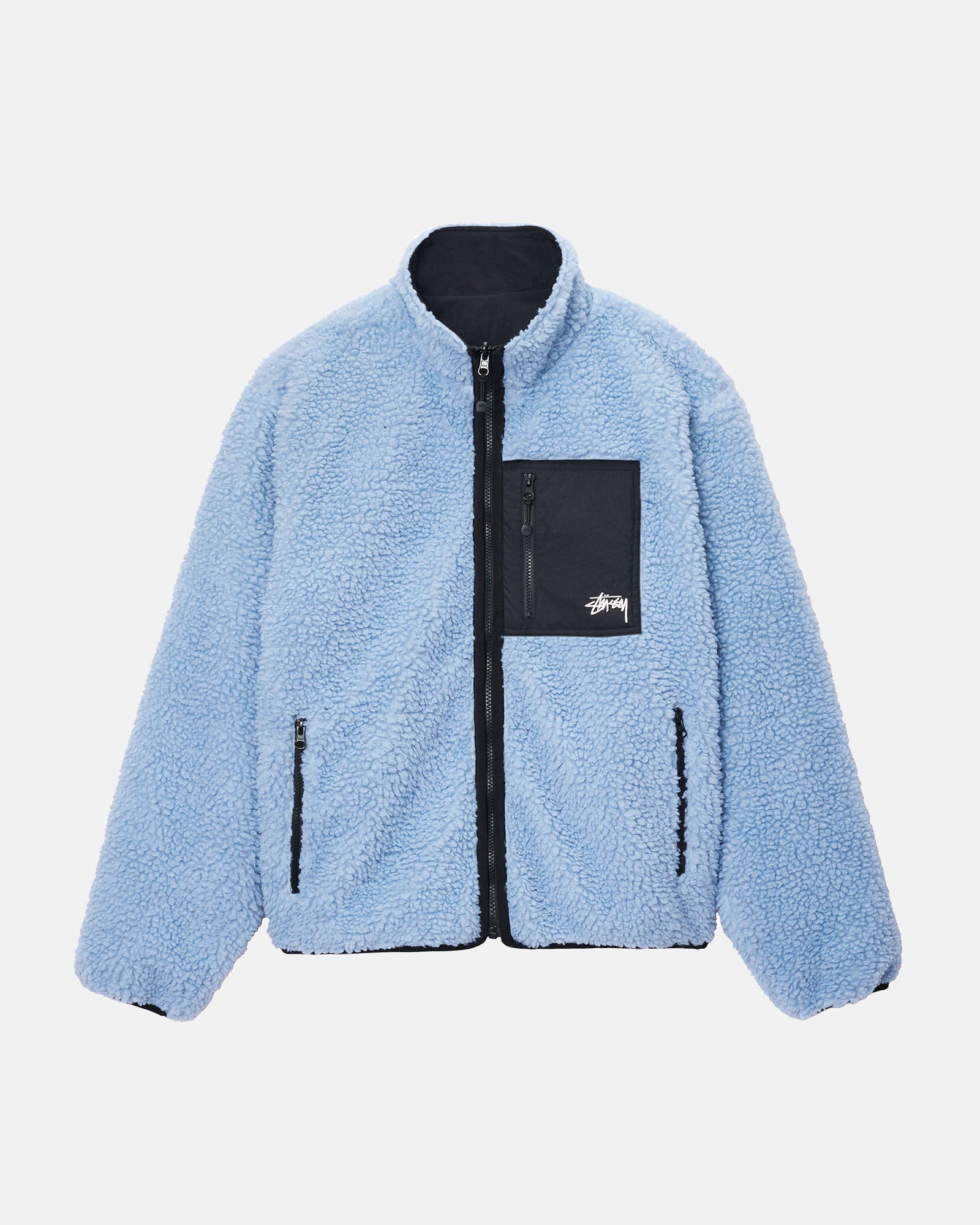 Stussy Sherpa Reversible Jacket S - ブルゾン