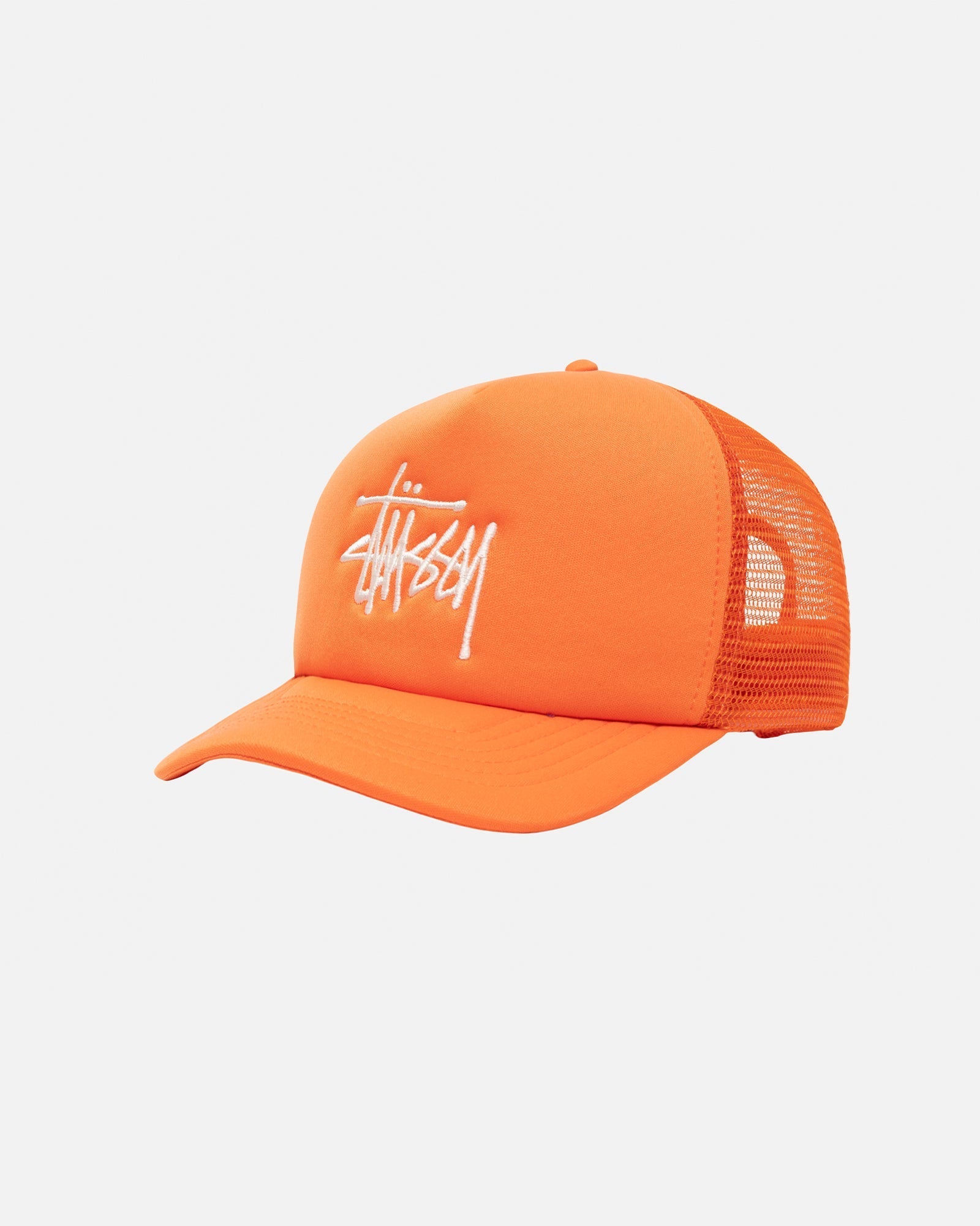 Stussy TRUCKER BIG 4 SNAPBACK black