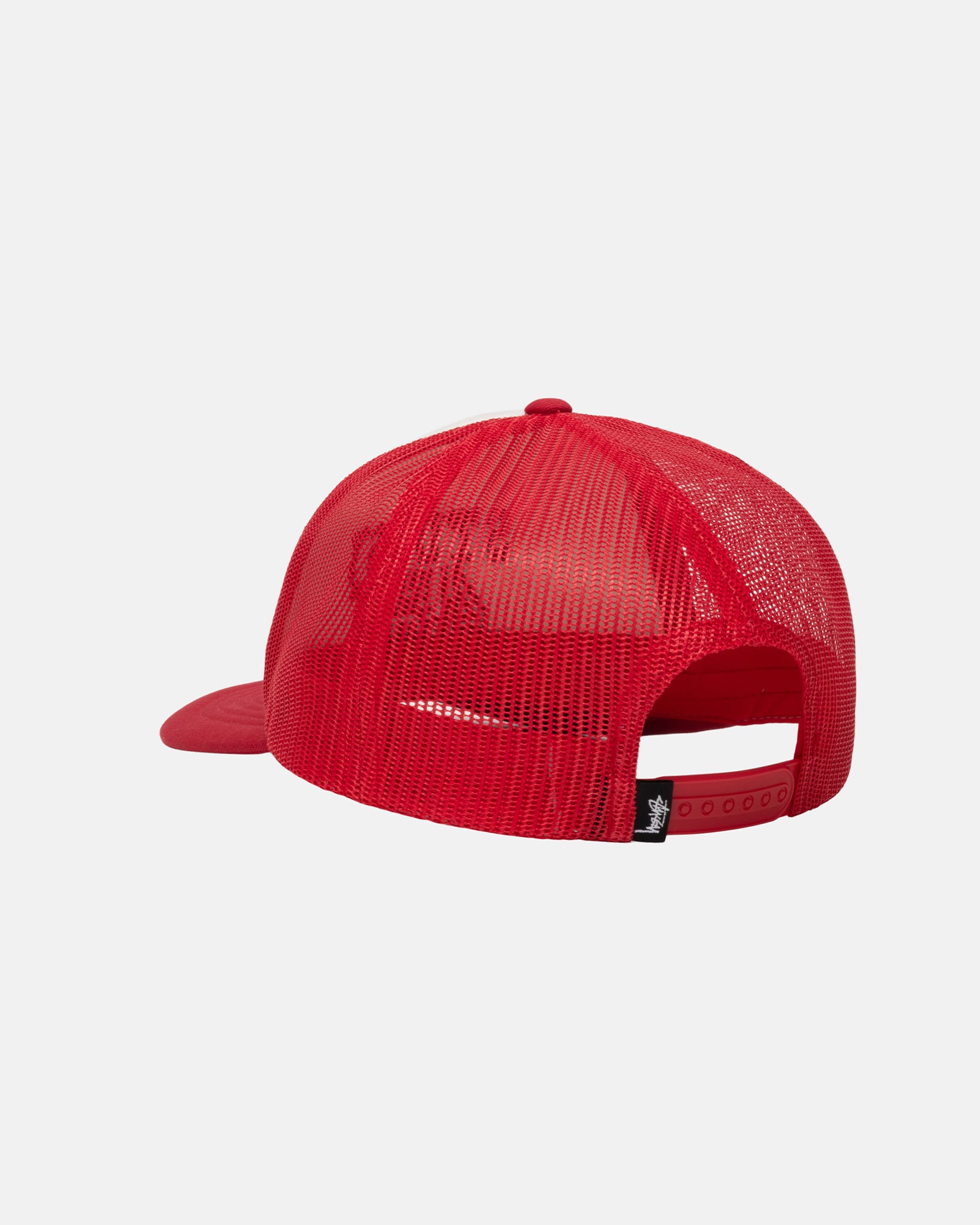 Trucker Big 4 Snapback in red – Stüssy Japan