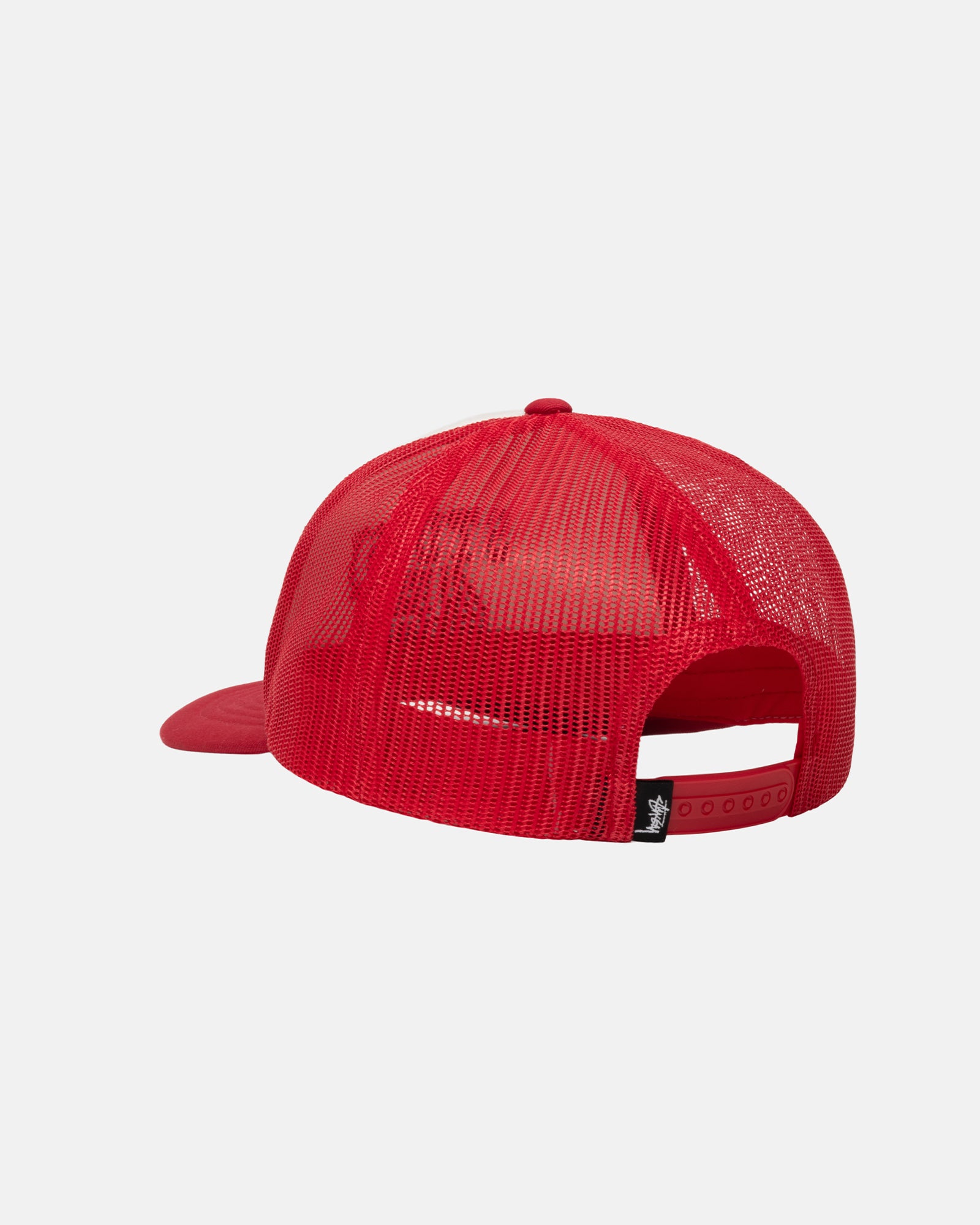 Stüssy Trucker Big 4 Snapback Red Headwear