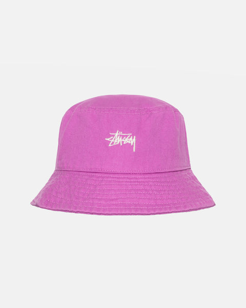 Stüssy Bucket Hat Stock Purple Headwear