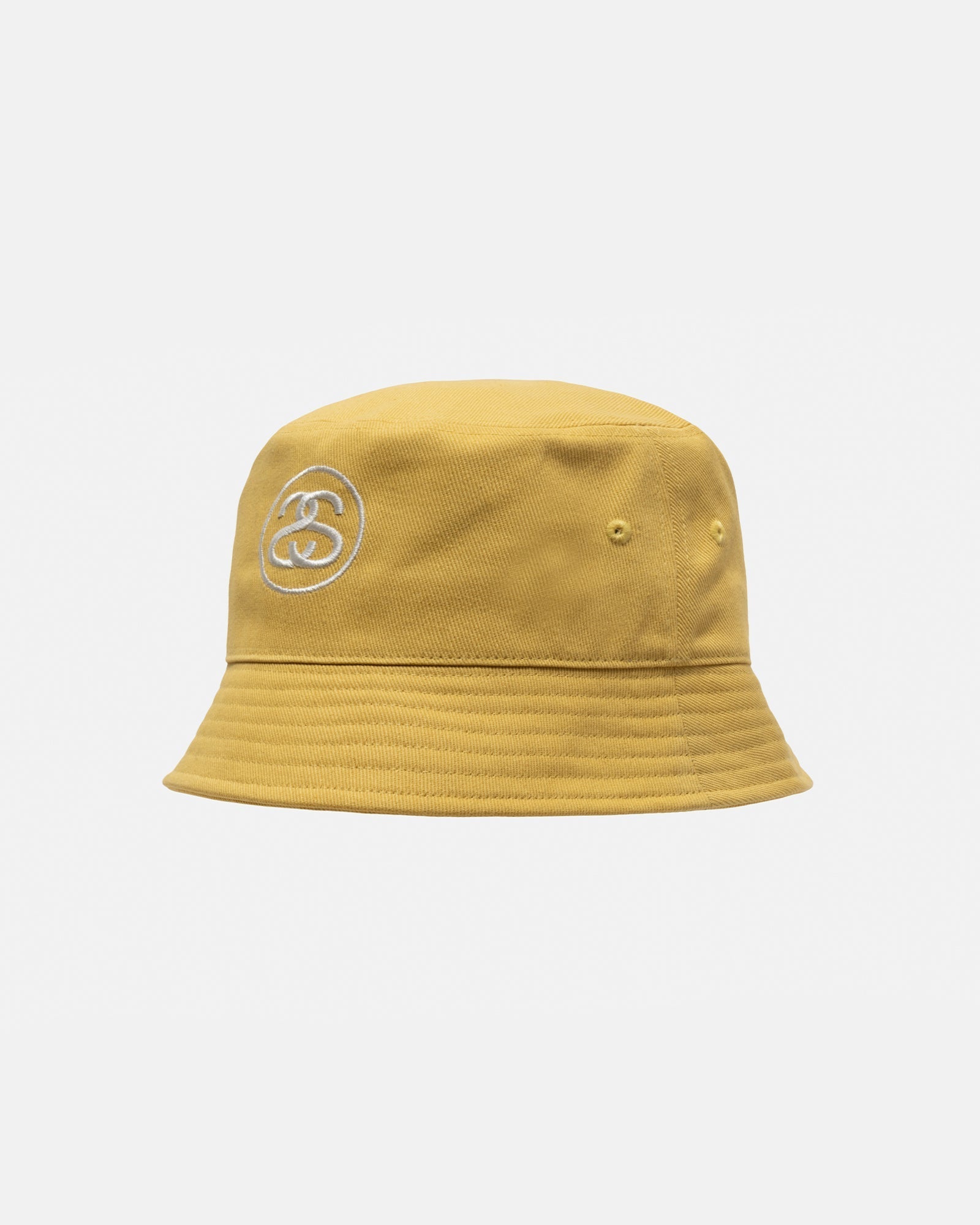 Stussy yellow discount bucket hat